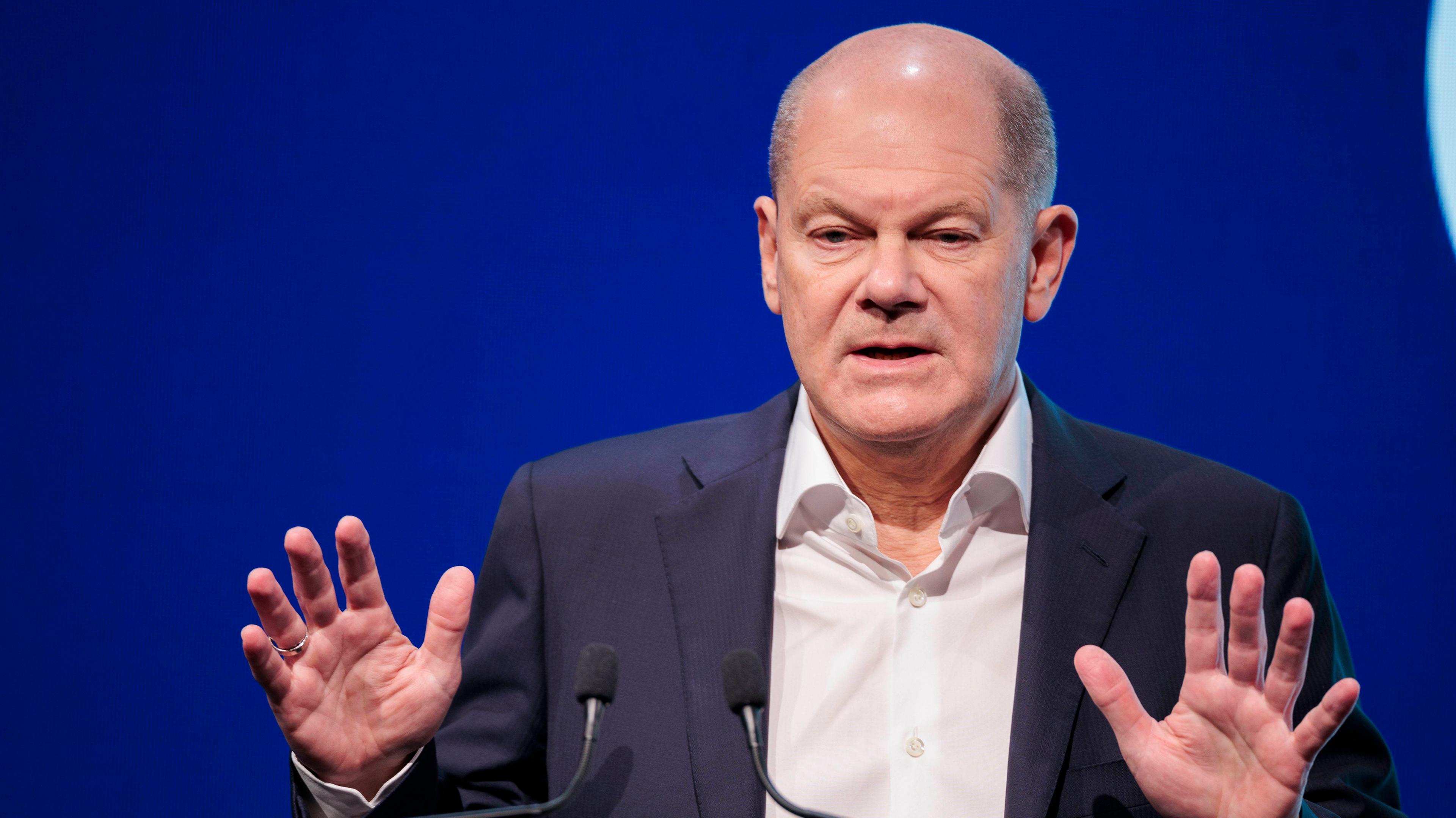 Bundeskanzler Olaf Scholz (SPD)