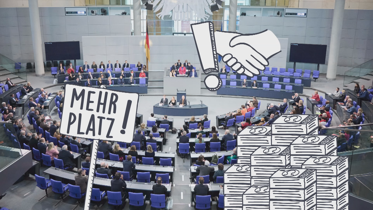 Der Bundestag Soll Schrumpfen! - ZDFtivi