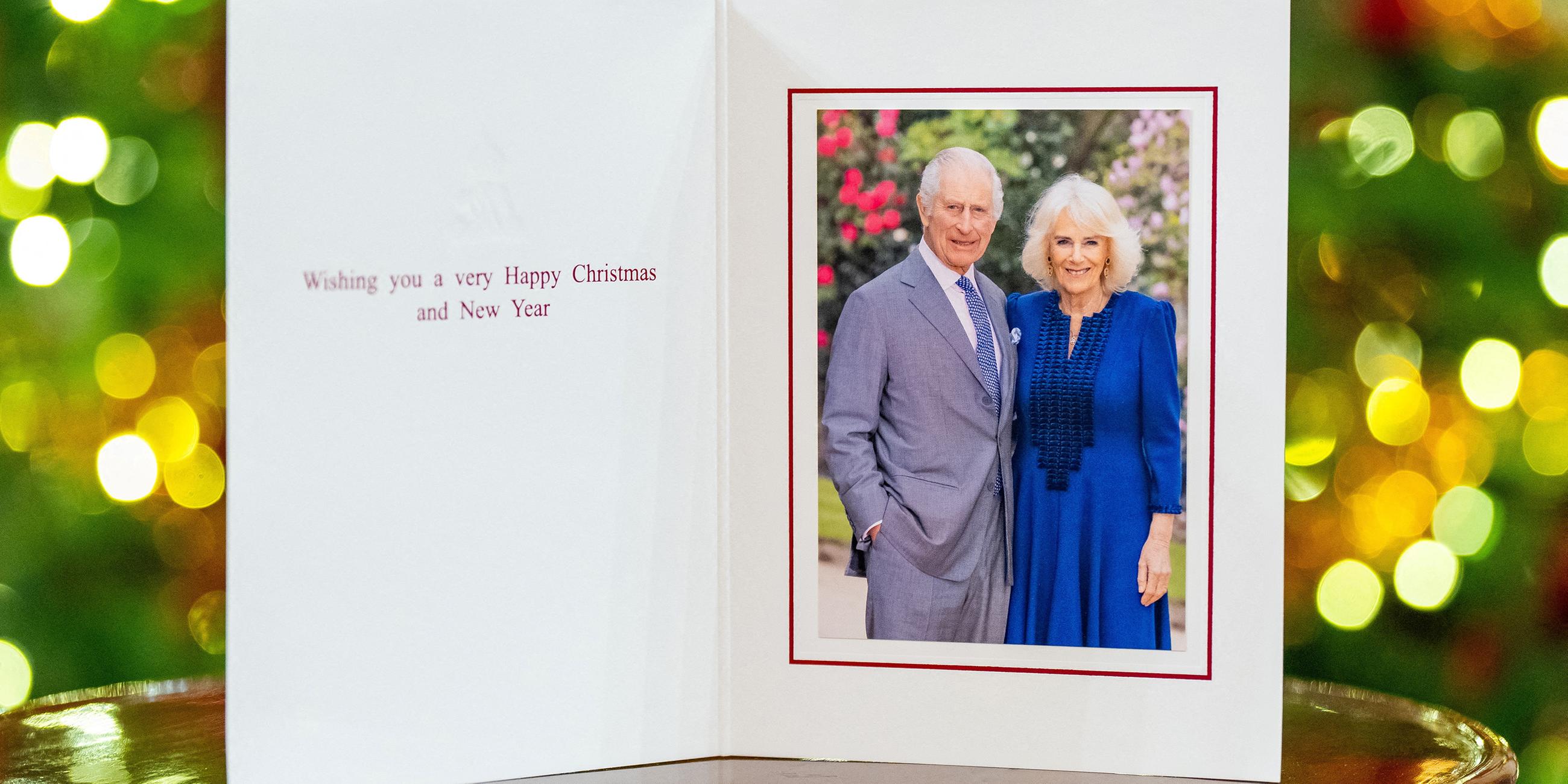 Weihnachtskarte von König Charles III und Camilla 