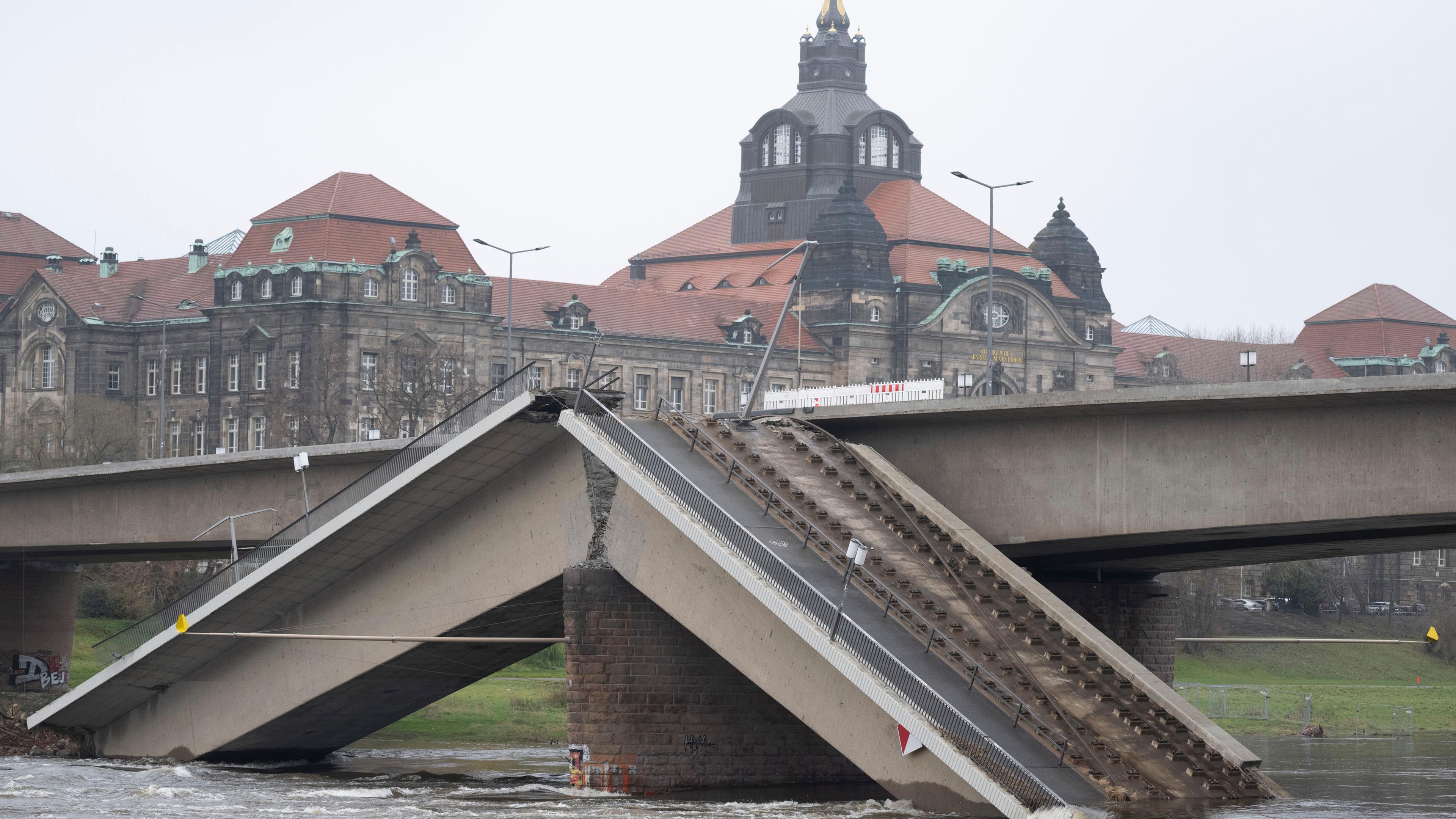 Carolabrücke in Dresden