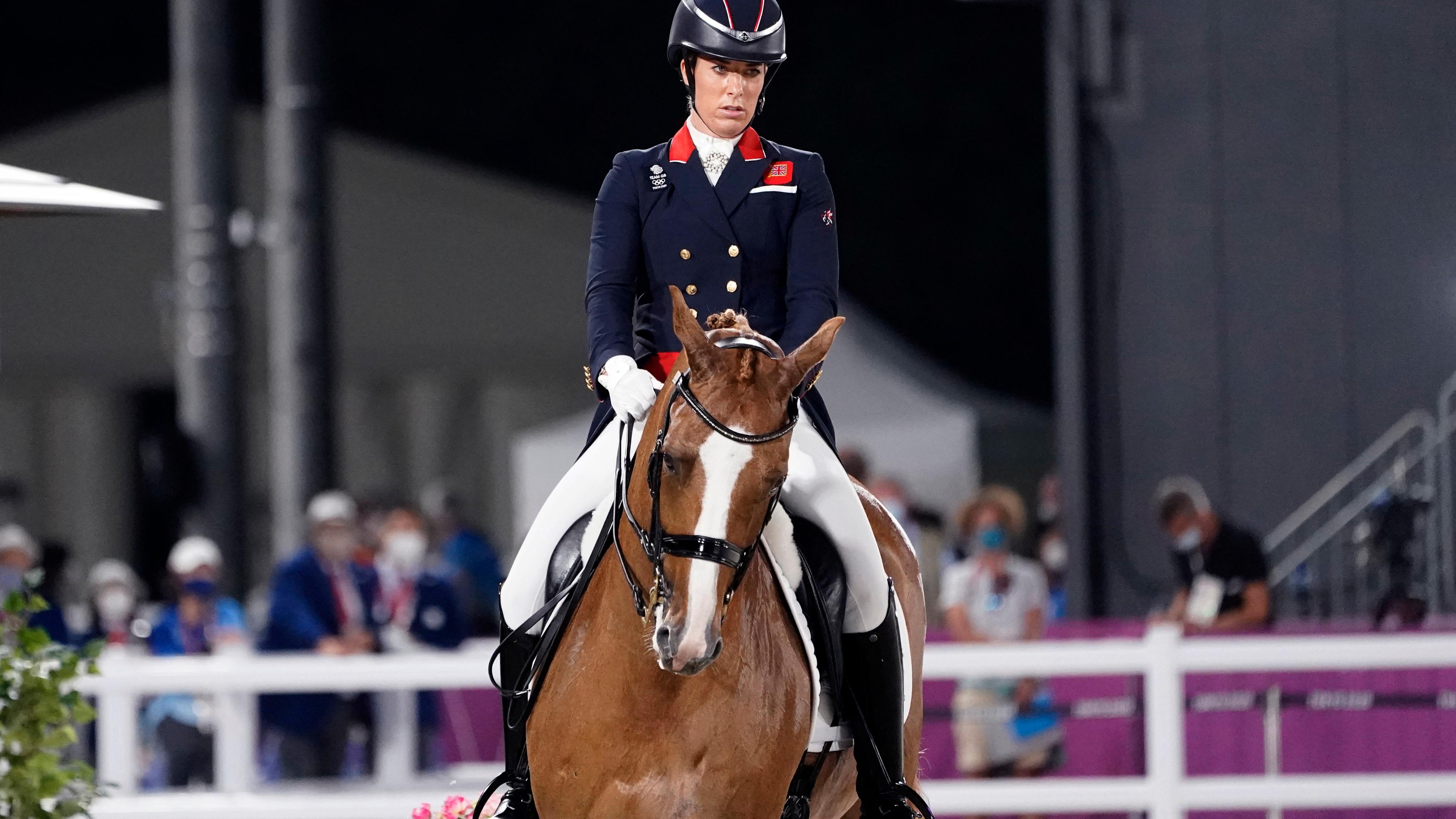 Archiv: Charlotte Dujardin am 28.7.2021 in Tokio, Japan