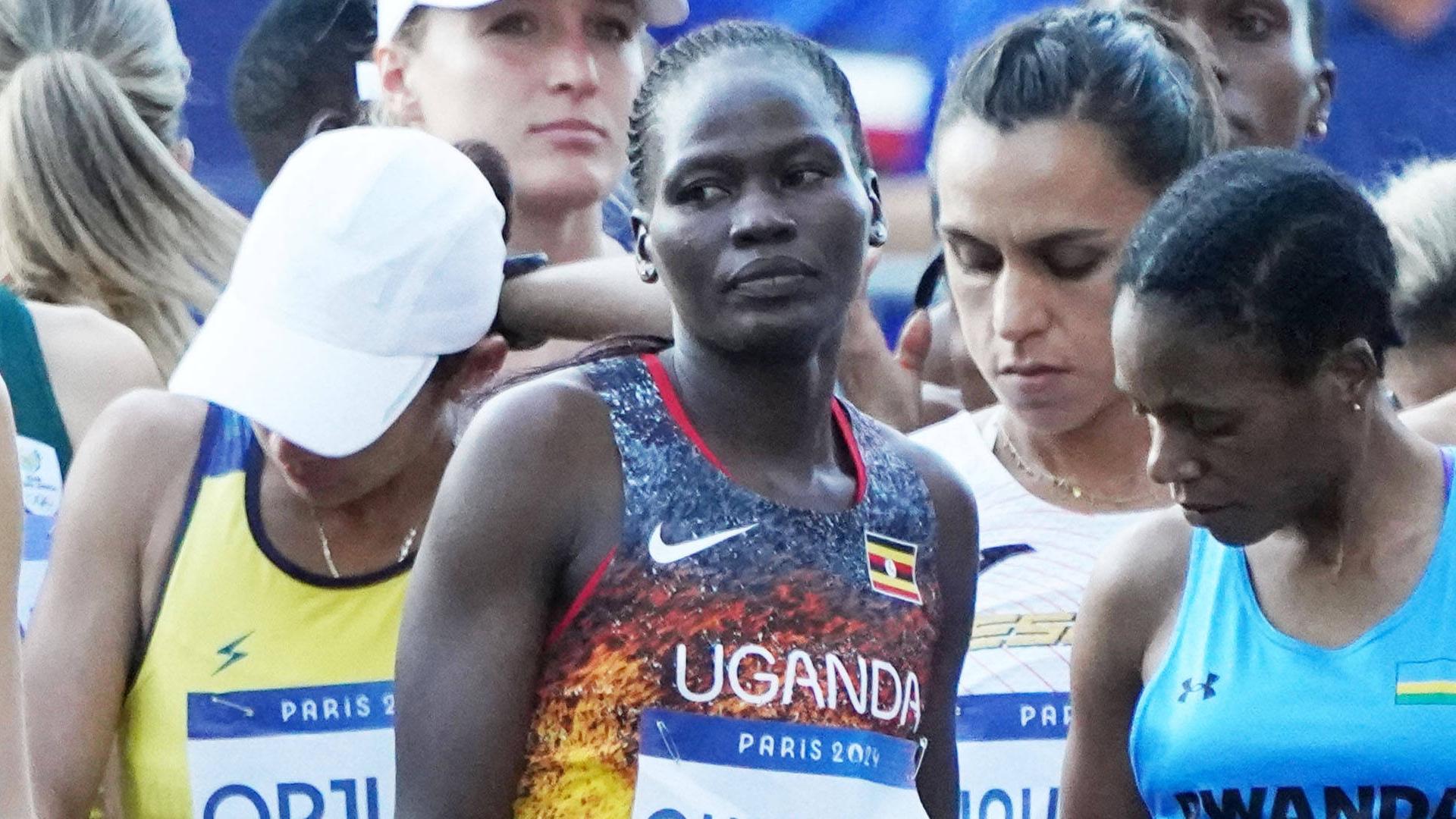 Rebecca Cheptegei bei den Olympischen Spielen 2024 in Paris