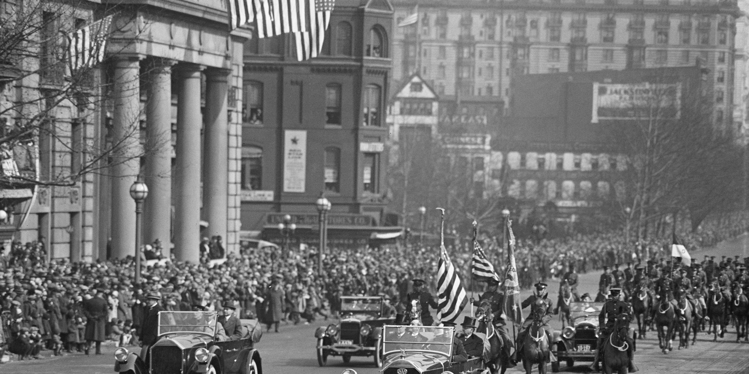 Amtseinführung von Calvin Coolidge 1923