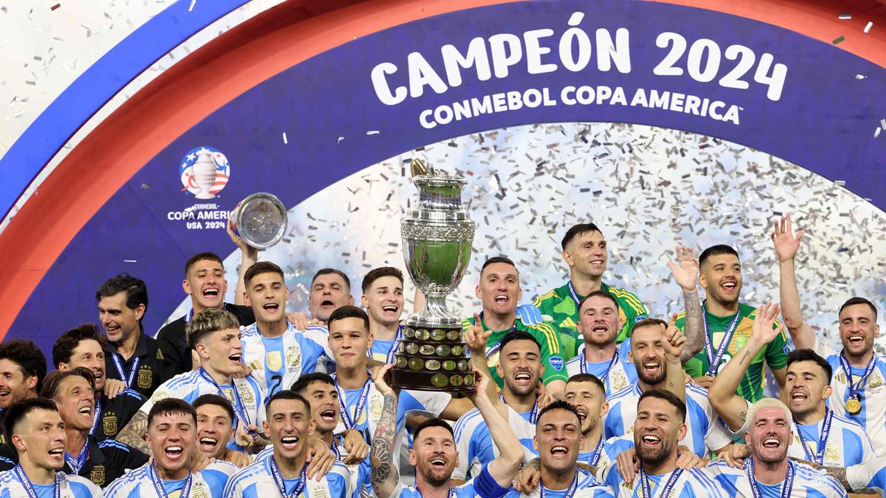 Copa América: Argentina gana en una final caótica