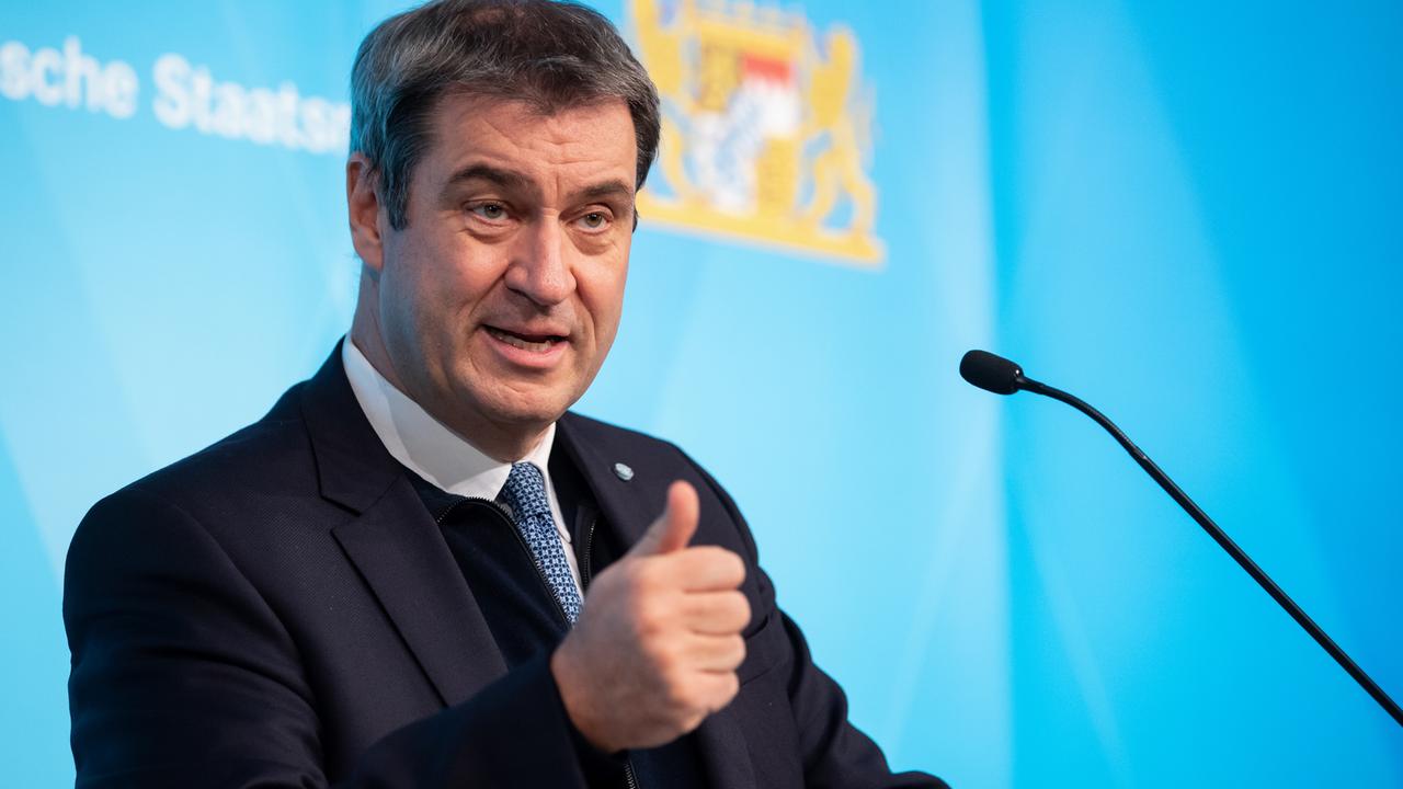 Söder kündigt faktischen Lockdown an