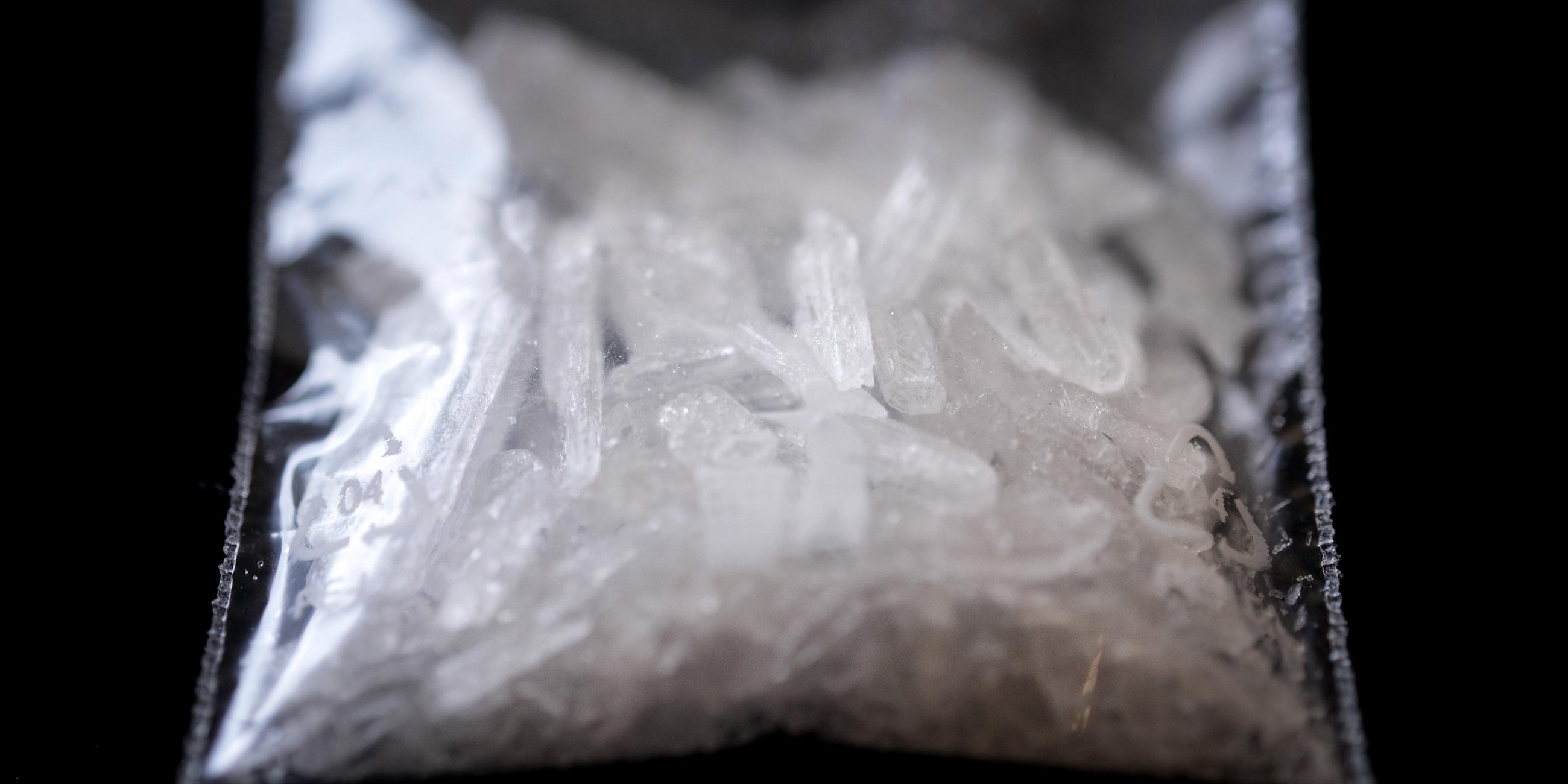 Crystal Meth in Tütchen