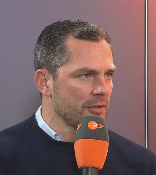 Leipzigs Geschäftsführer Marcel Schäfer im Interview beim aktuellen Sportstudio.