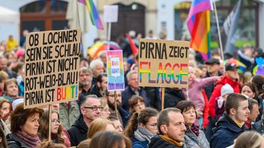 Kulturzeit - Csd In Pirna – Streit Um Regenbogenfahne