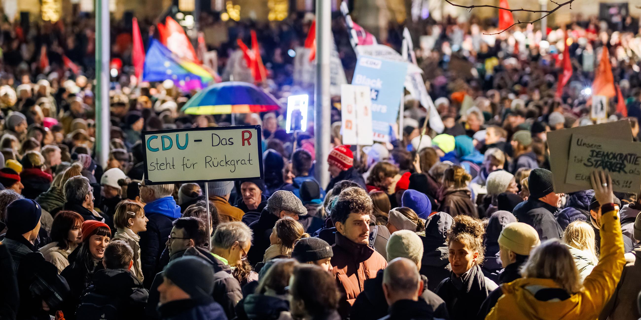 Demonstration in Freiburg