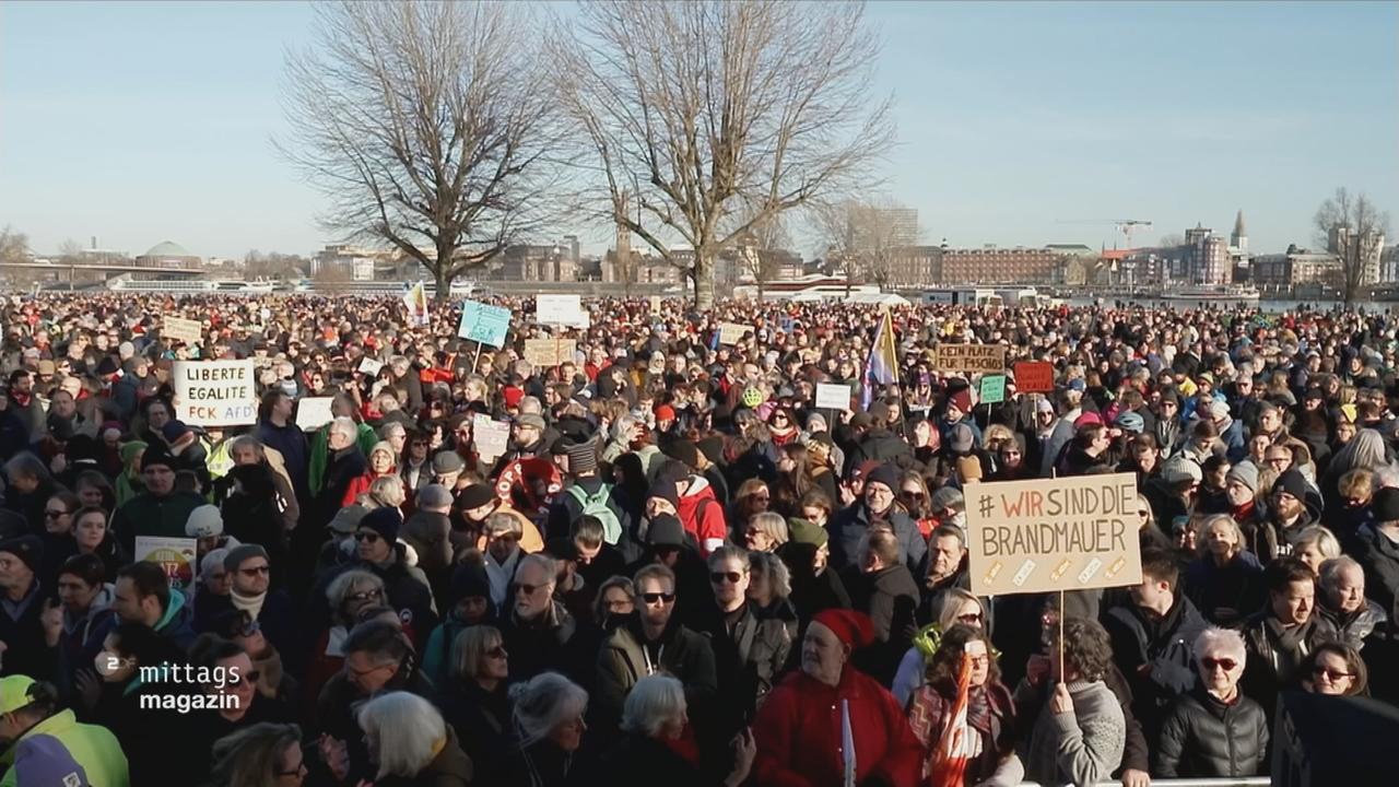 Demonstrationen Gegen Rechts - ZDFheute