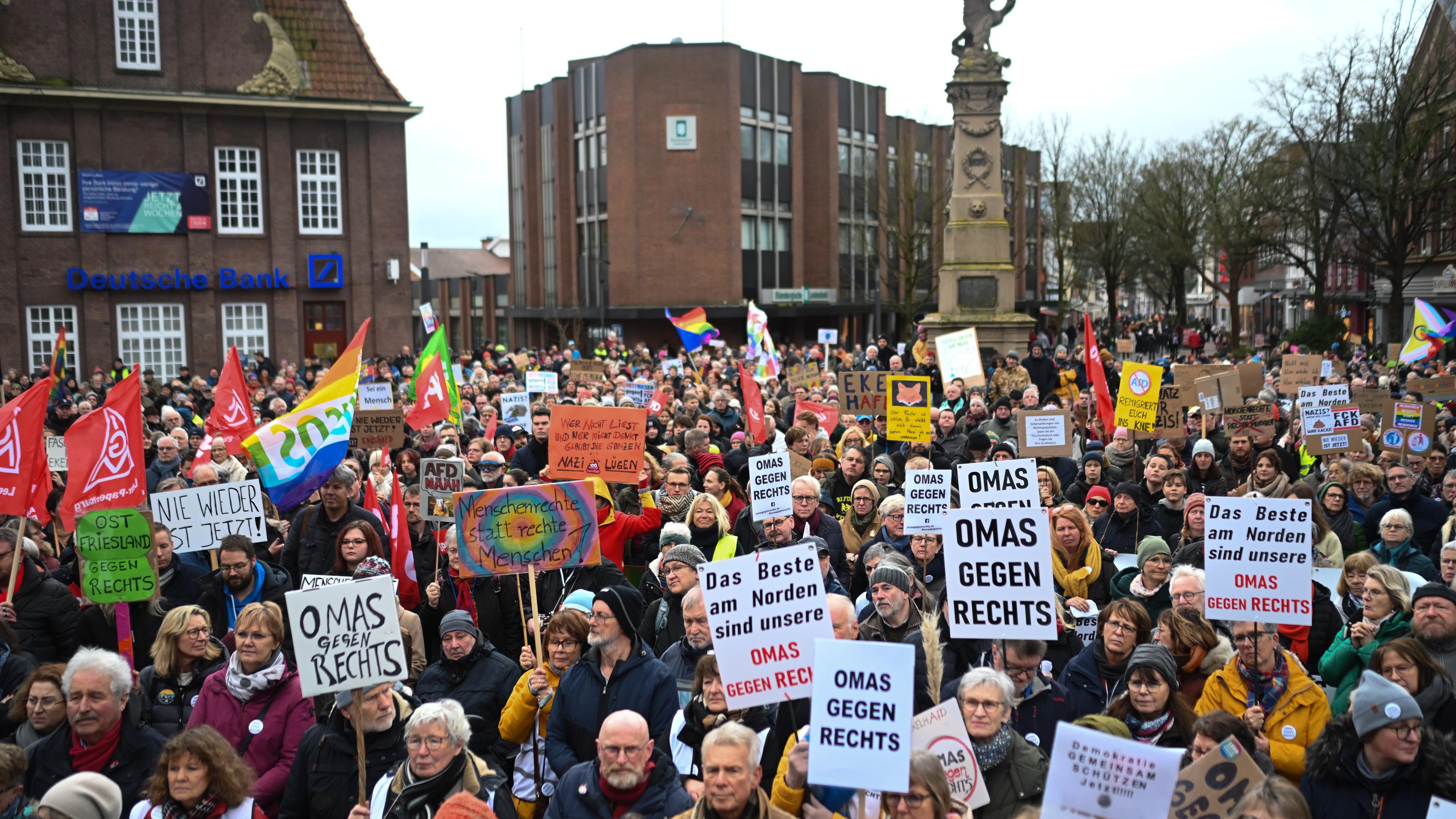 Demos Gegen Rechtsextremismus In Vielen Deutschen Städten - ZDFheute