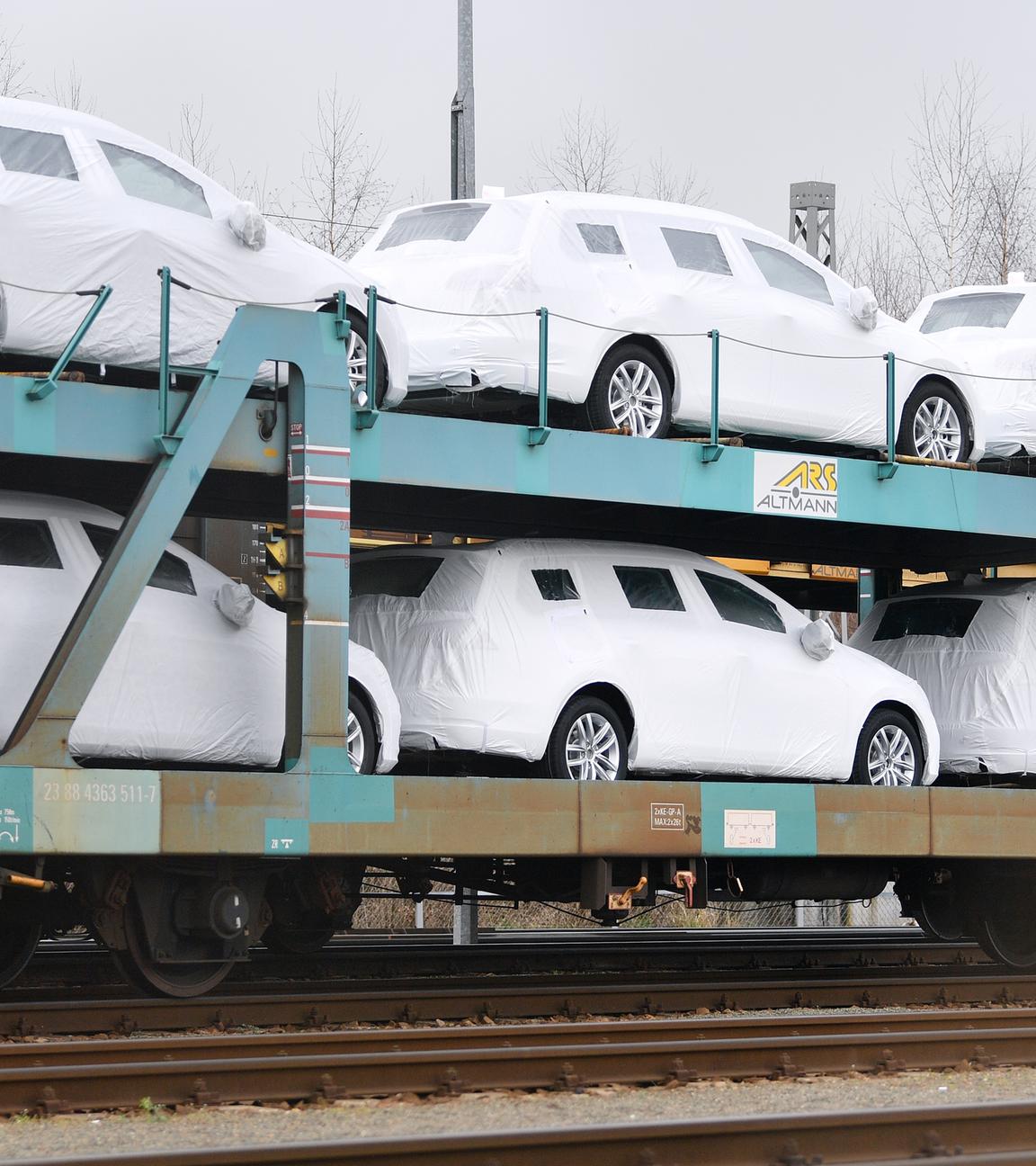 Neuwagen (Symbolbild Deutsche Industrie)