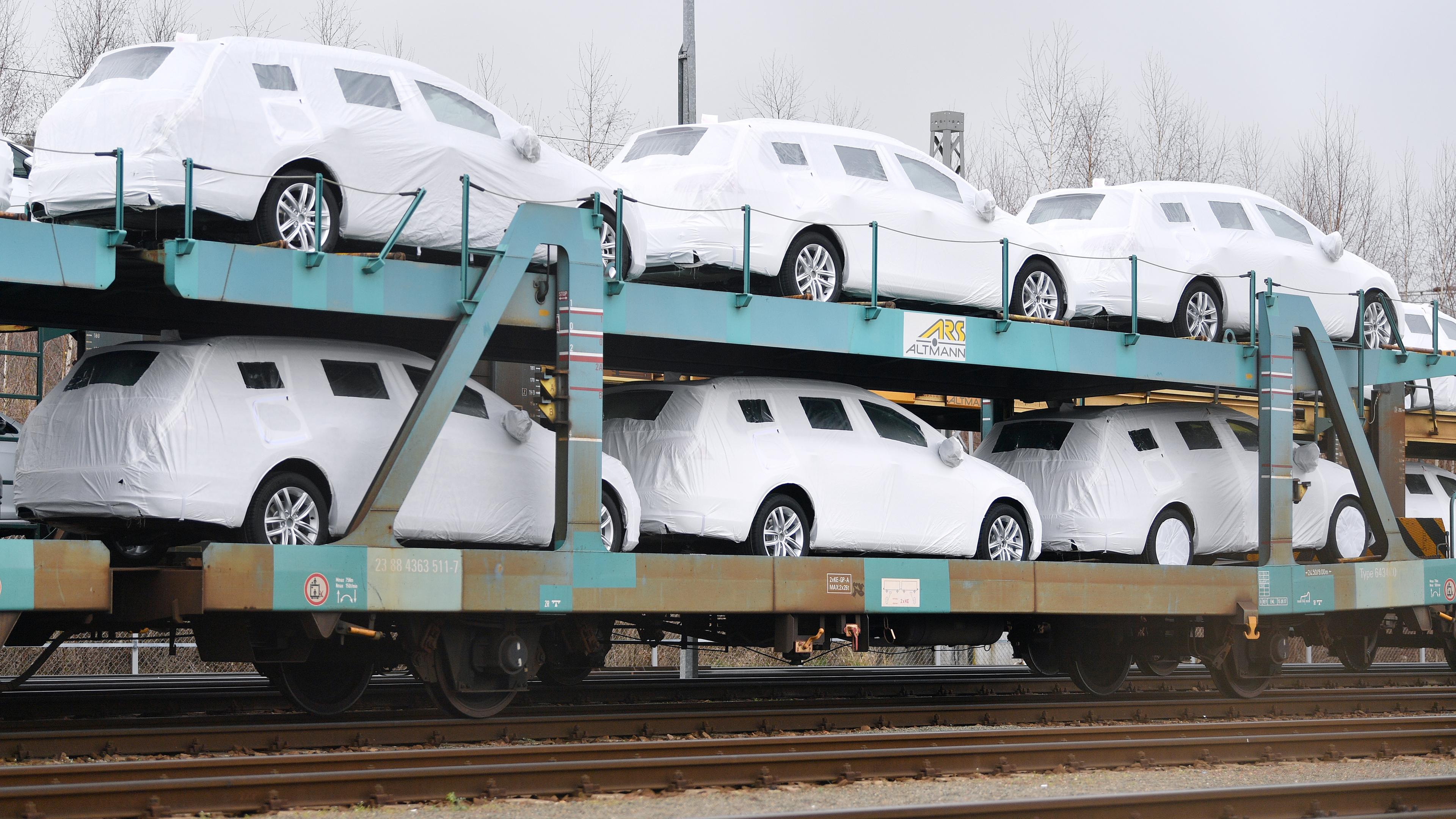 Neuwagen (Symbolbild Deutsche Industrie)