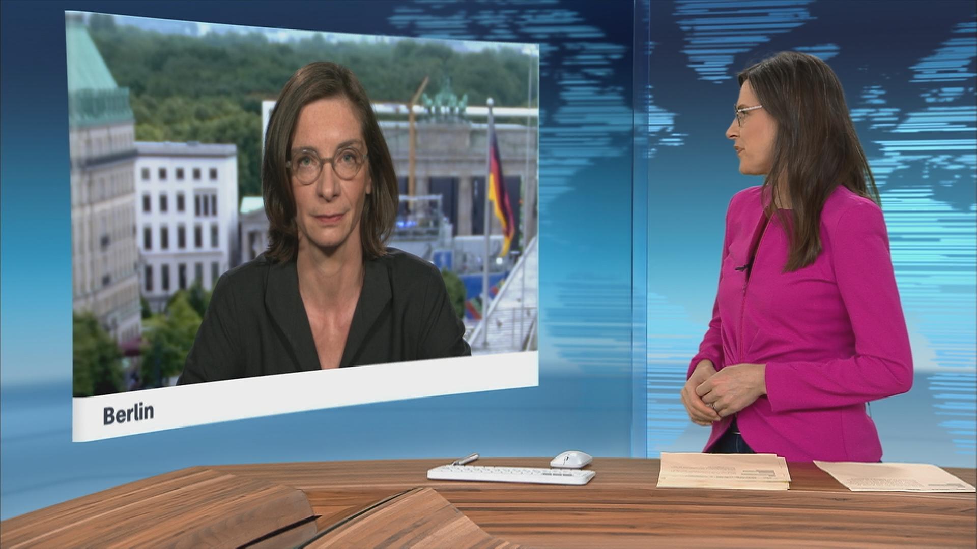 ZDF-Korrespondentin Diana Zimmermann aus Berlin