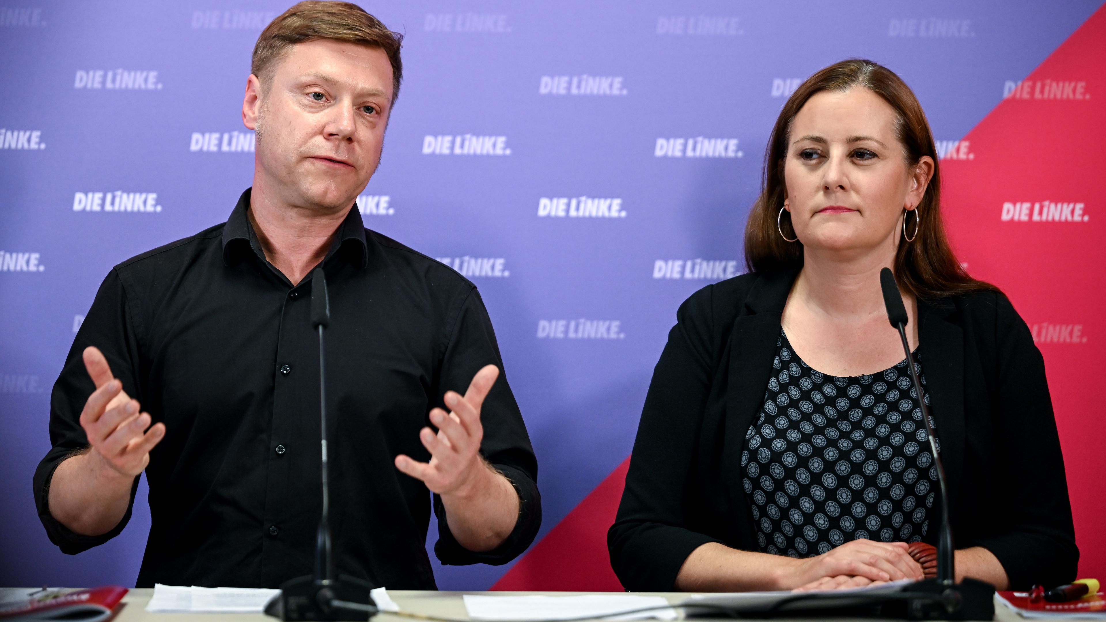 Janine Wissler und Martin Schirdewan 