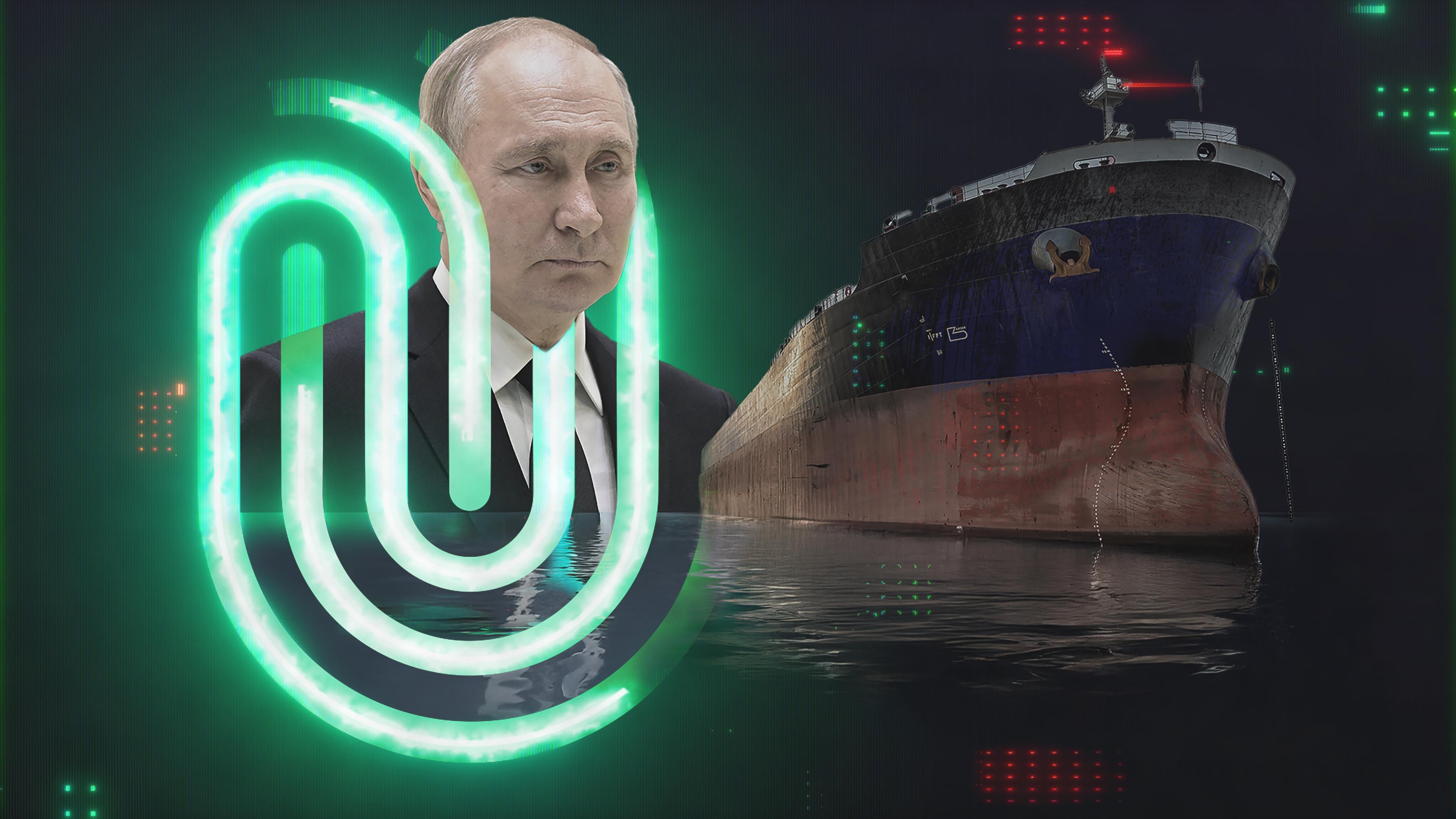 Putin und ein Tanker