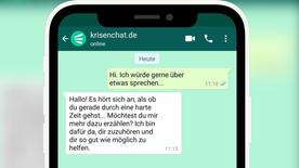 Digital Hilfe für Jugendliche in Krisen per WhatsApp