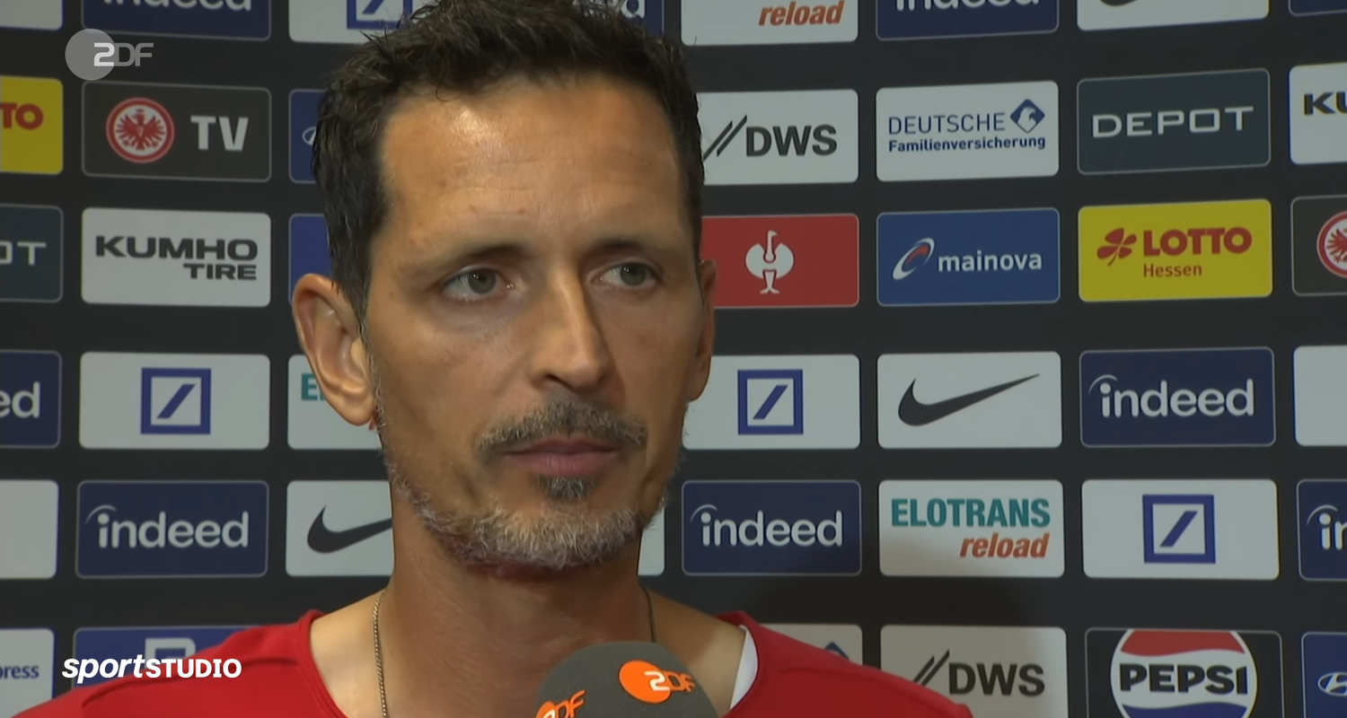 Eintracht Frankfurts Trainer Dinon Topmüller im Interview.