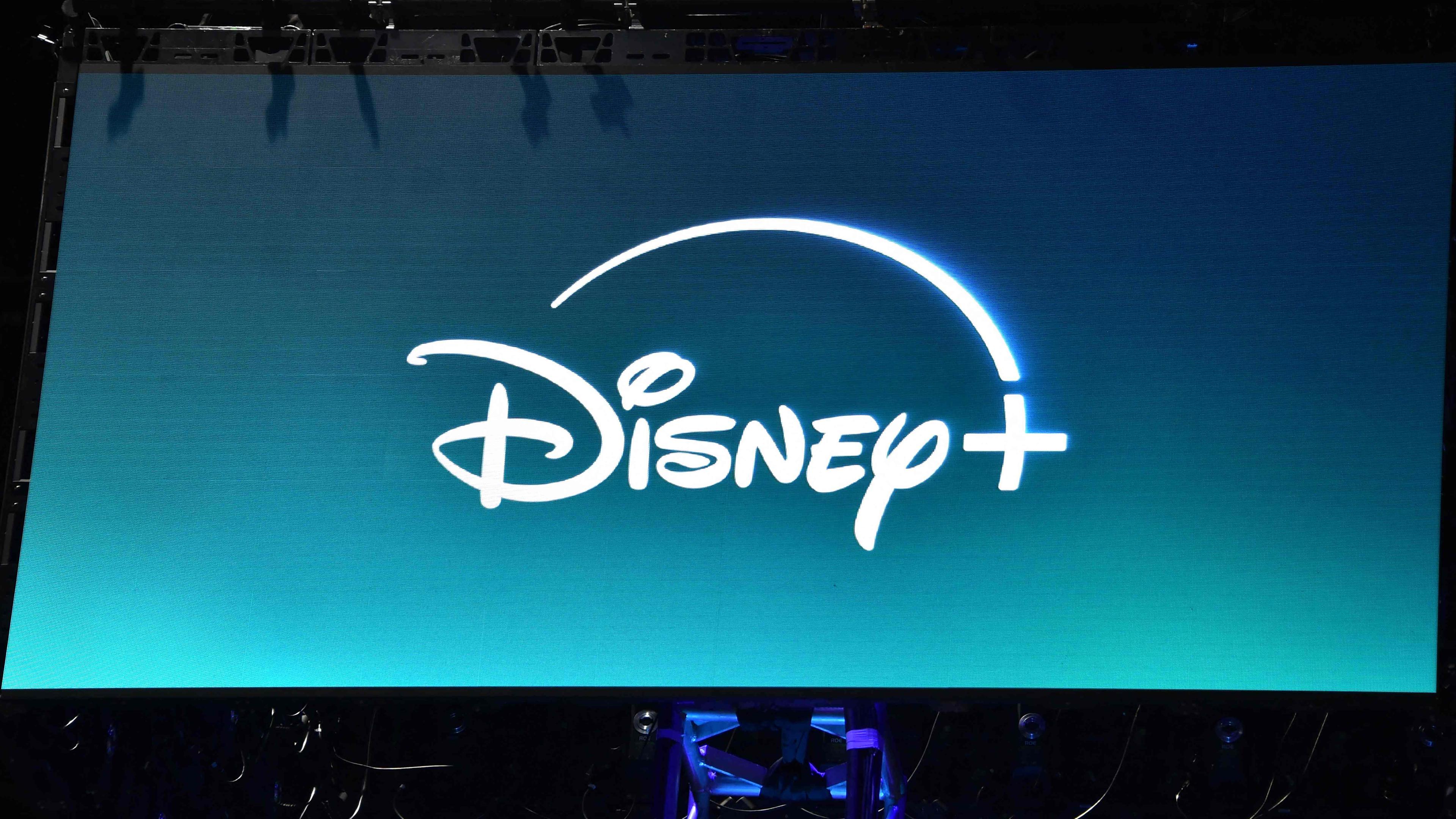 Disney+ Logo auf der Comic-Con in San Diego, USA