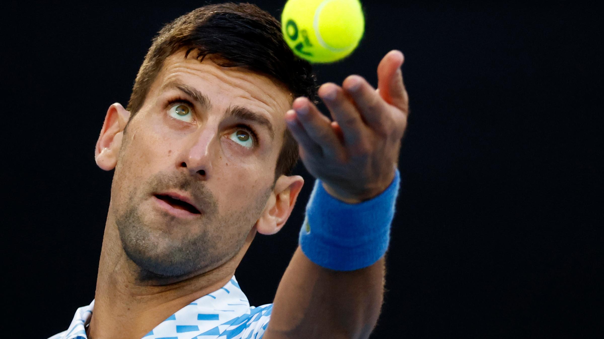 Tennis - Australian Open Djokovic im Finale gegen Tsitsipas