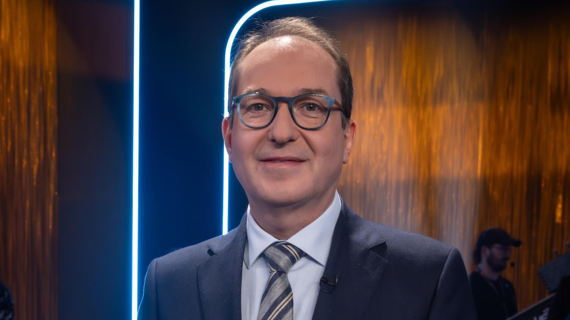 Alexander Dobrindt bei "Wie geht's Deutschland?"