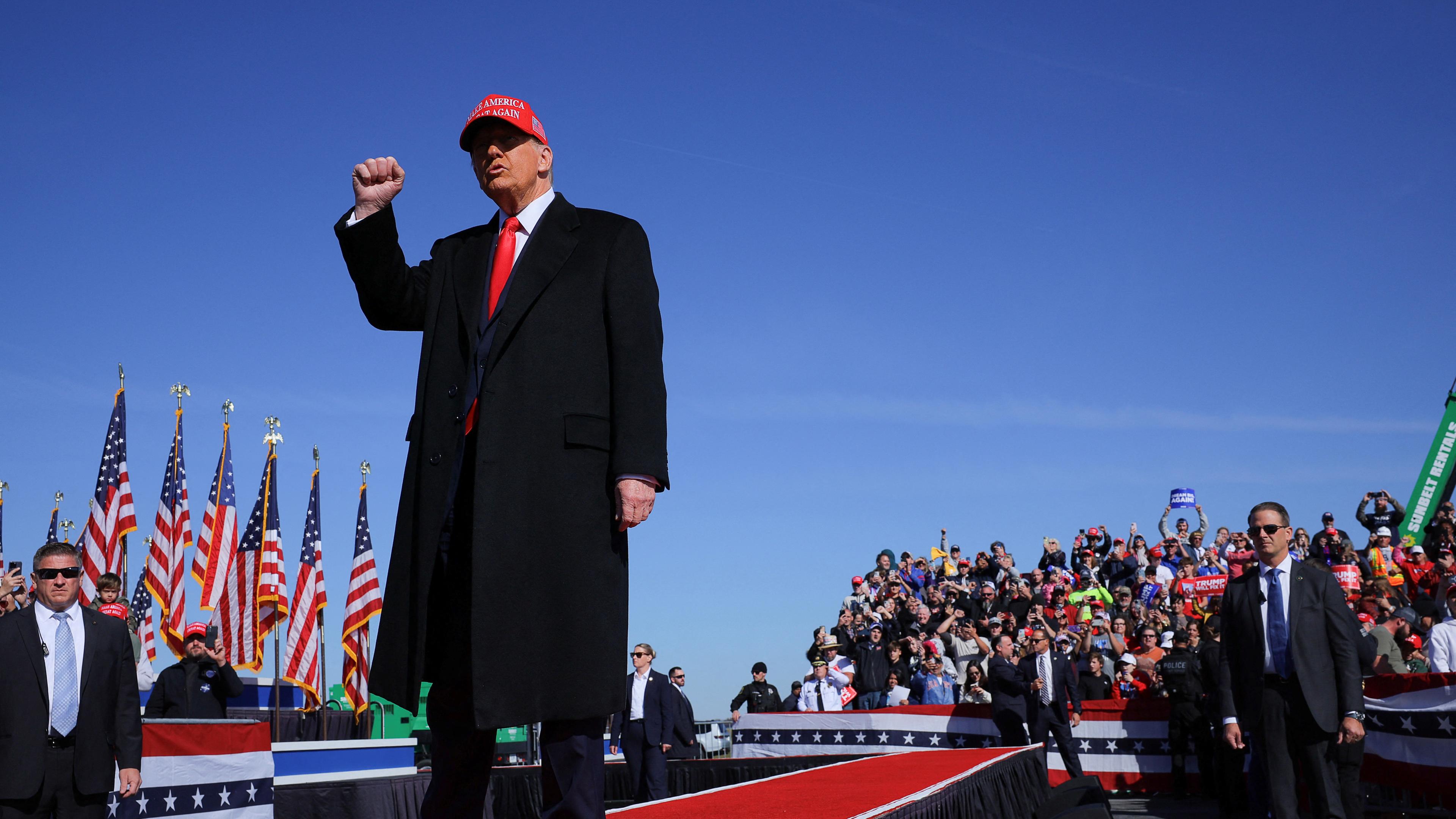 Donald Trump in Lititz, Pennsylvania