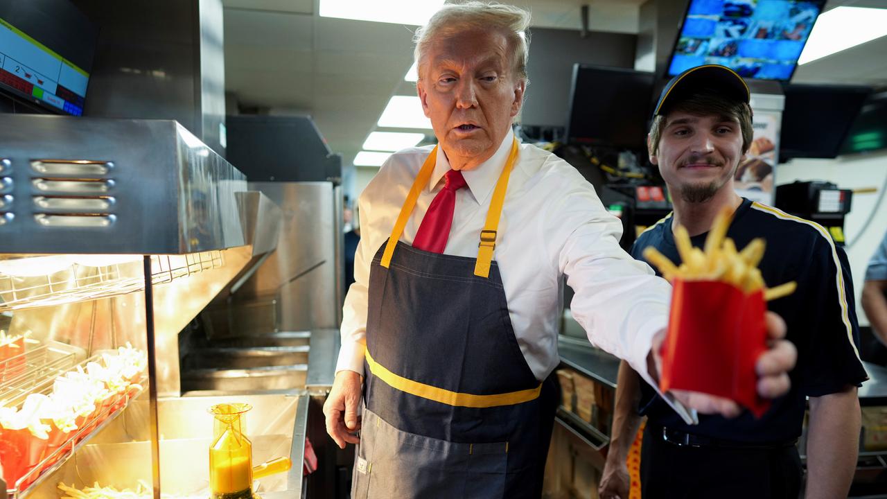 US election: Trump at McDonald’s – election campaign at the deep fryer