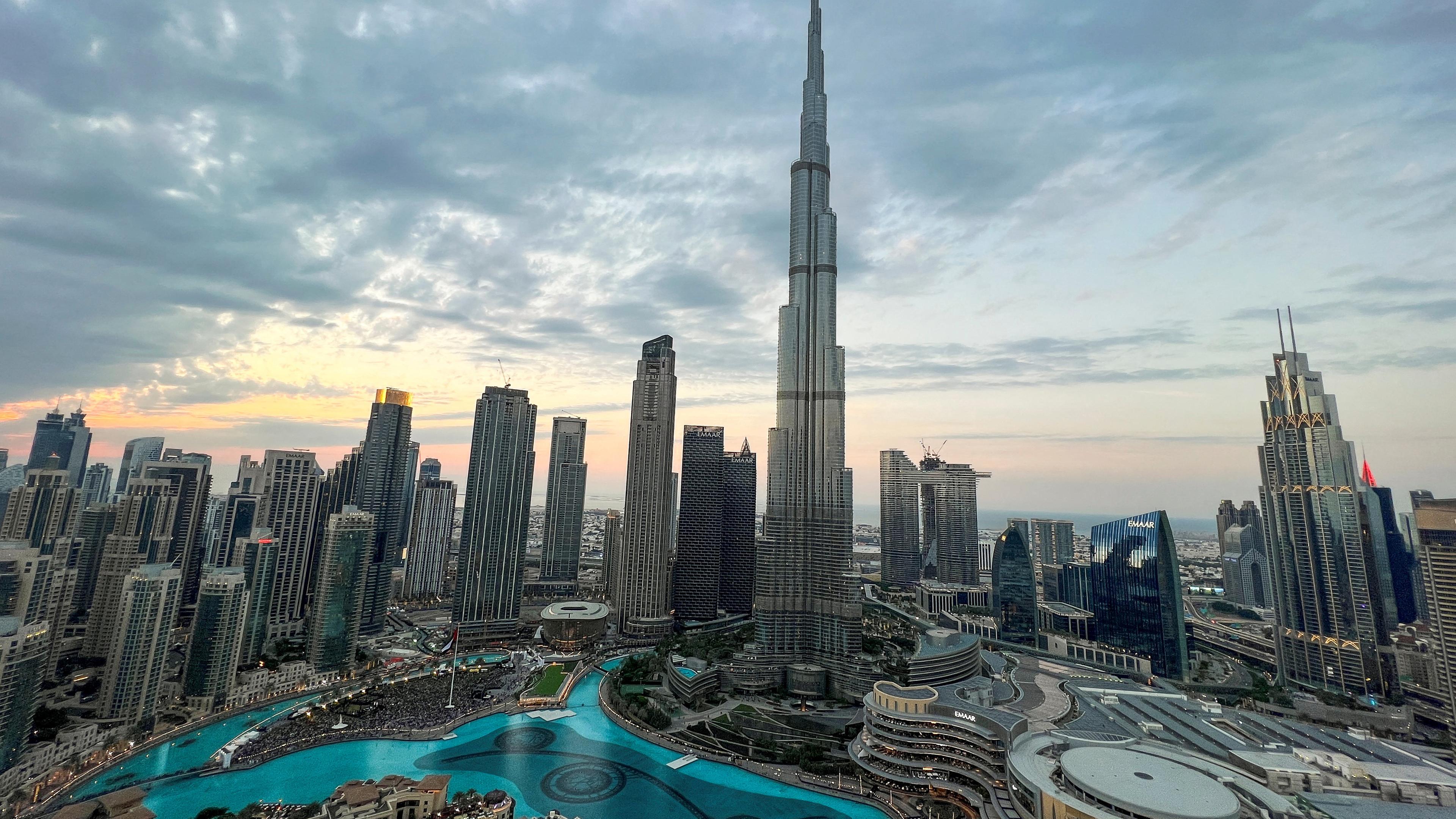 Dubai, Skyline, Burj Al Khalifa