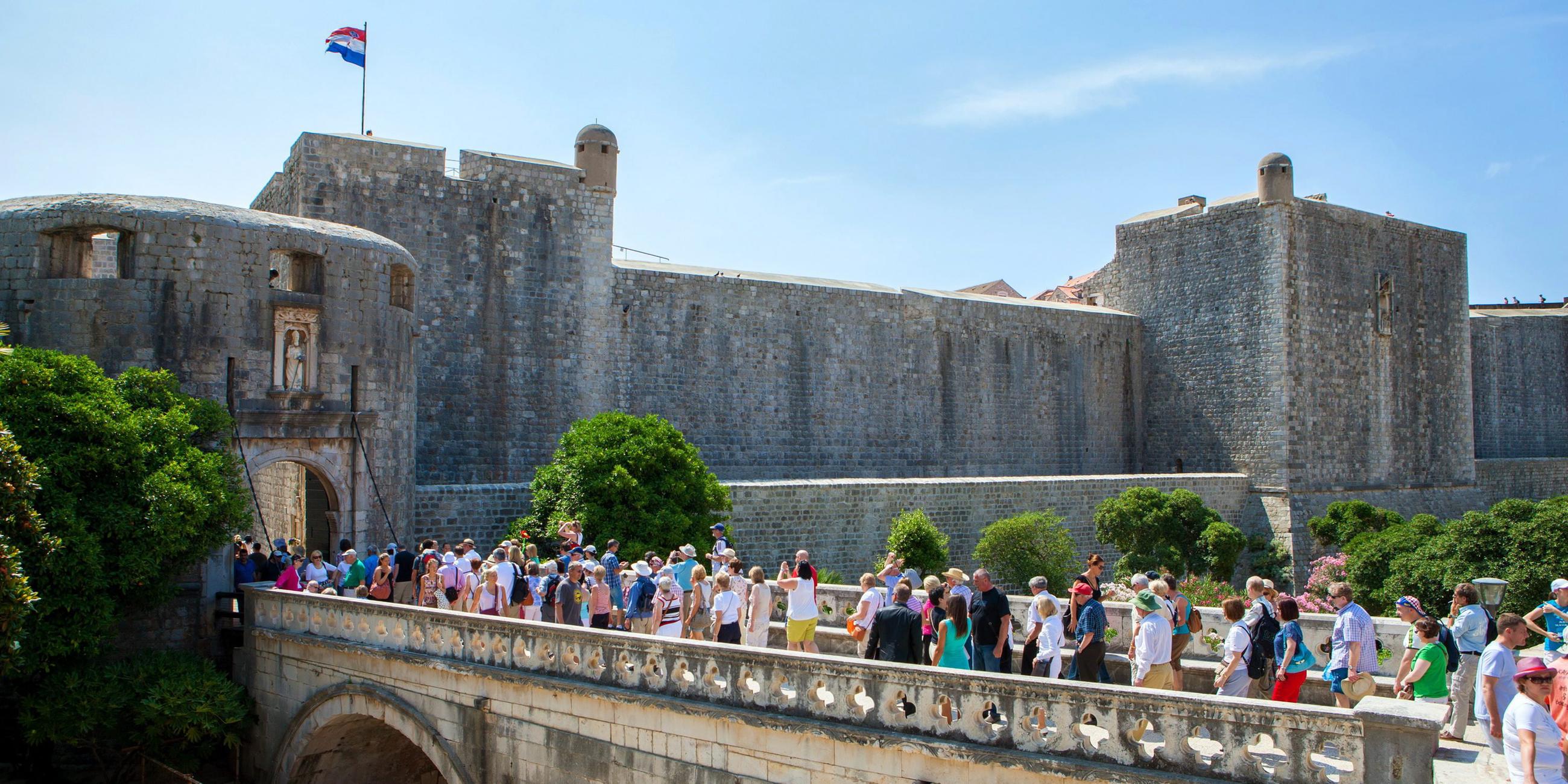 Alte Stadtmauer von Dubrovnik