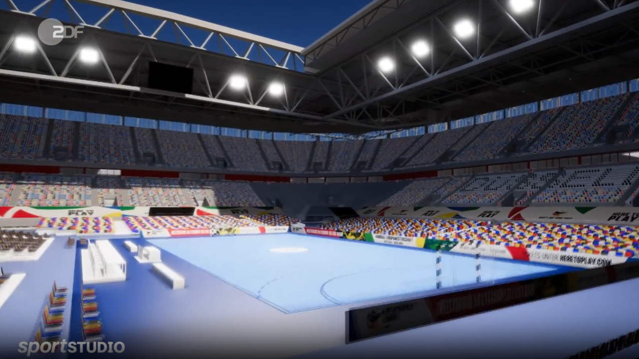 Handball-EM 2024: Animation Des Arena-Umbaus In Düsseldorf - ZDFmediathek