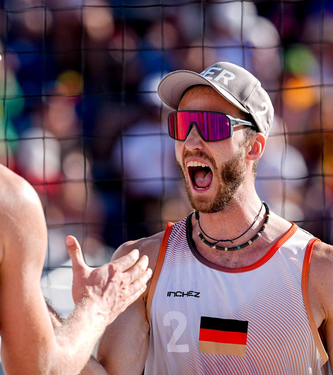 Nils Ehlers und Clemens Wickler im Beachvolleyball-Halbfinale bei Olympia