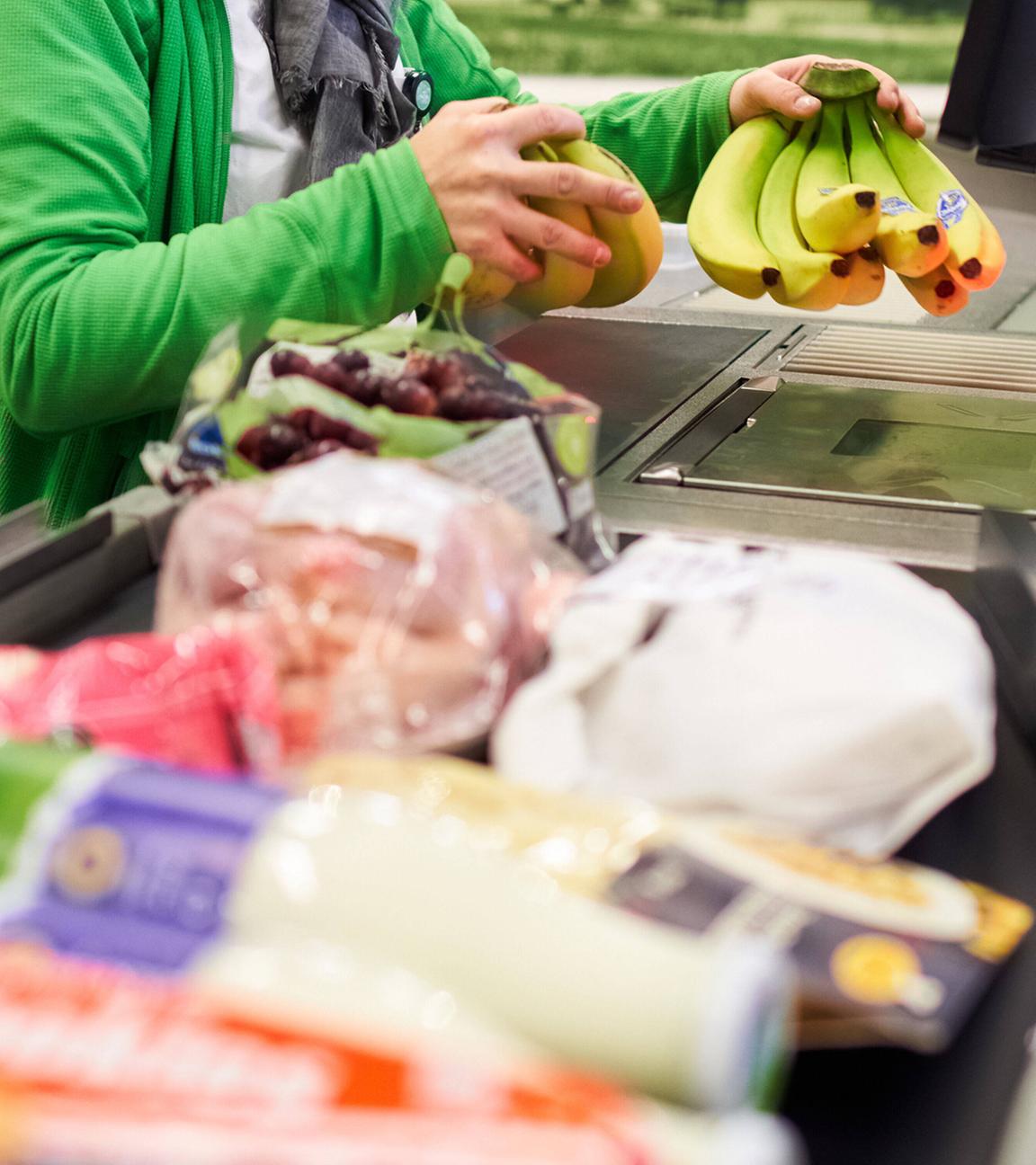 Archiv: Einkauf im Supermarkt