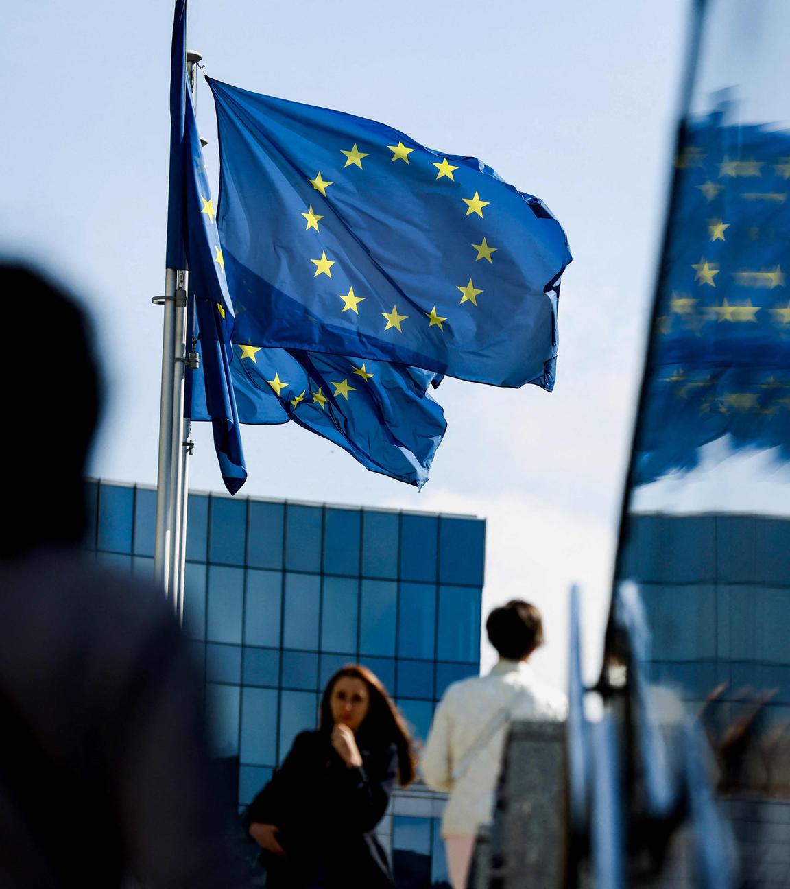 EU-Flagge in Brüssel