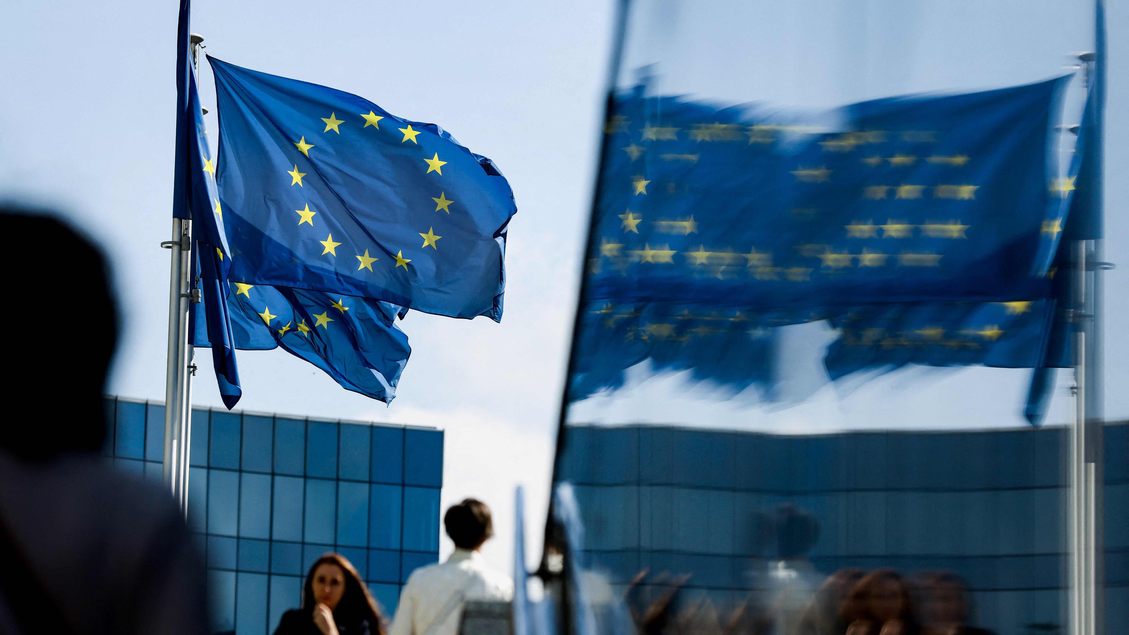 EU-Flagge in Brüssel