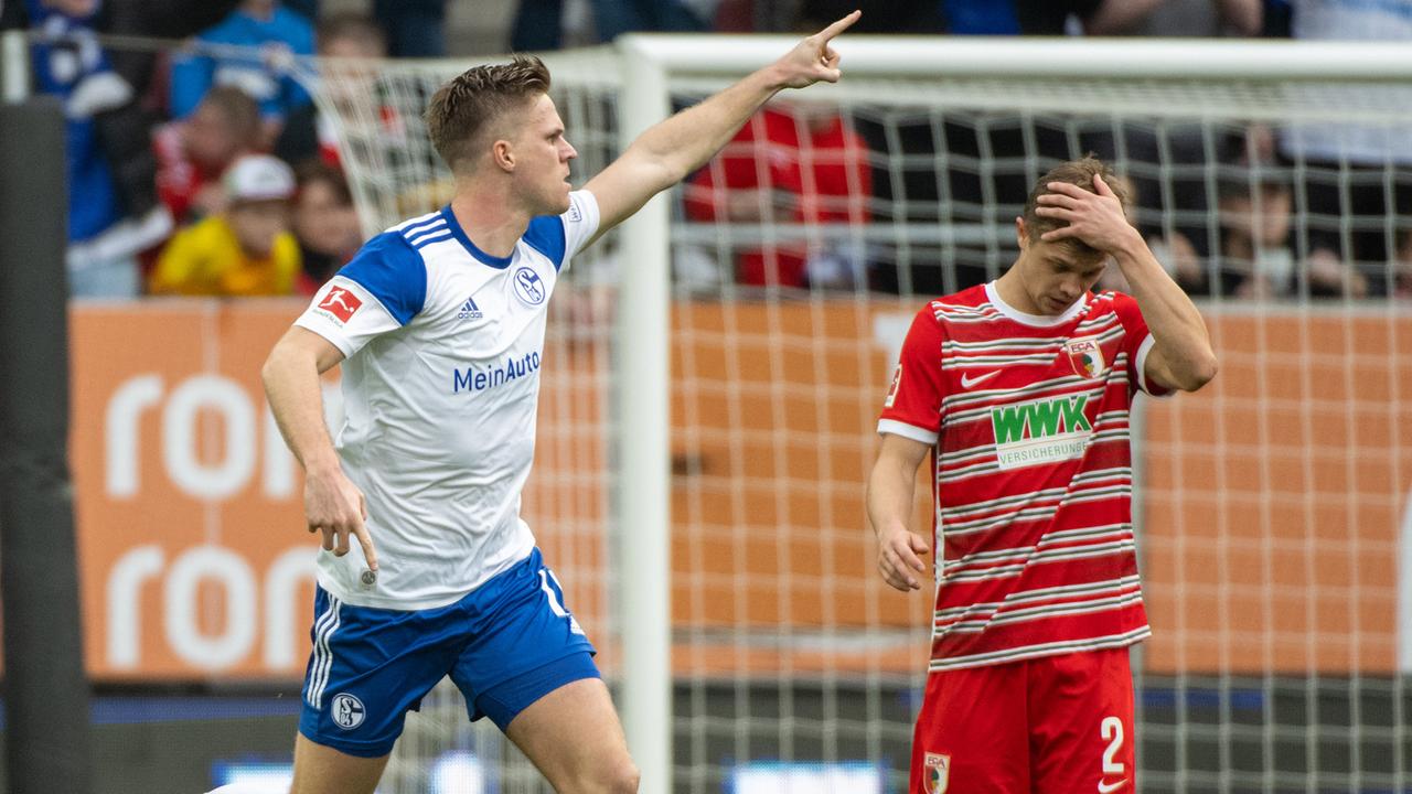 Schalke Mit Spätem Remis In Augsburg | Bundesliga - Highlights ...