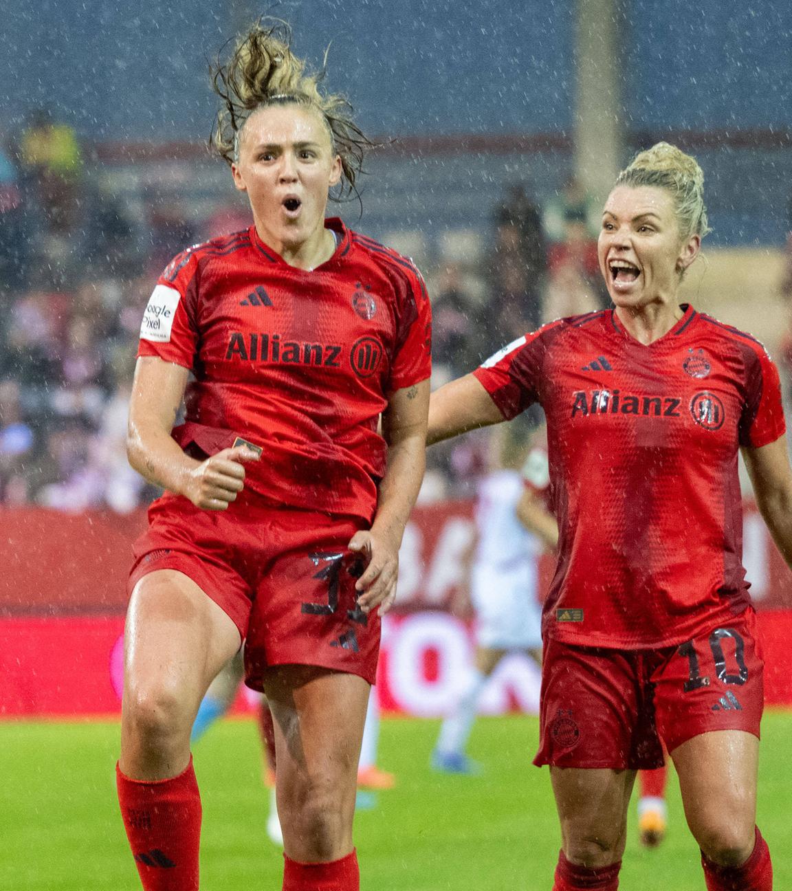 Georgia Stanway 31 (FC Bayern Muenchen Frauen), Linda Dallmann 