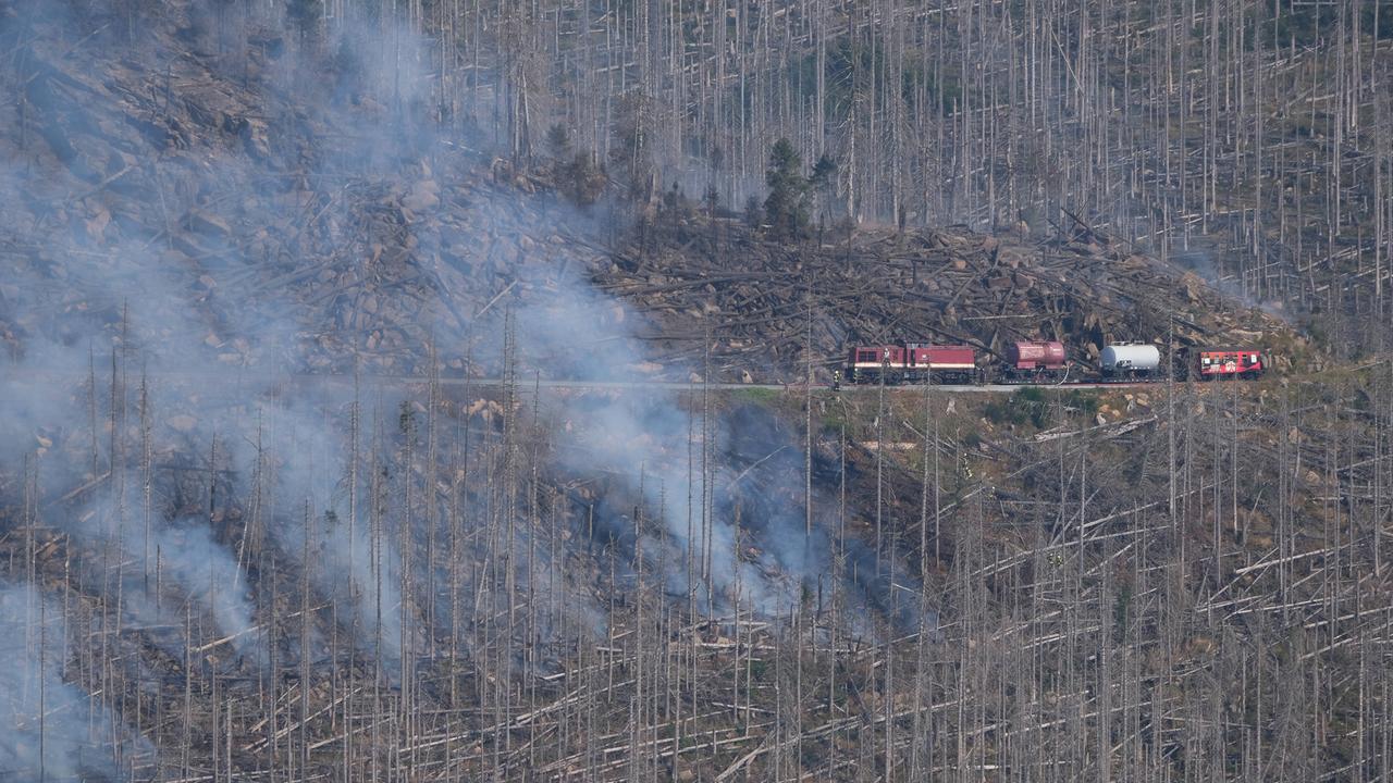 Großbrand Am Brocken Weitet Sich Aus - ZDFheute