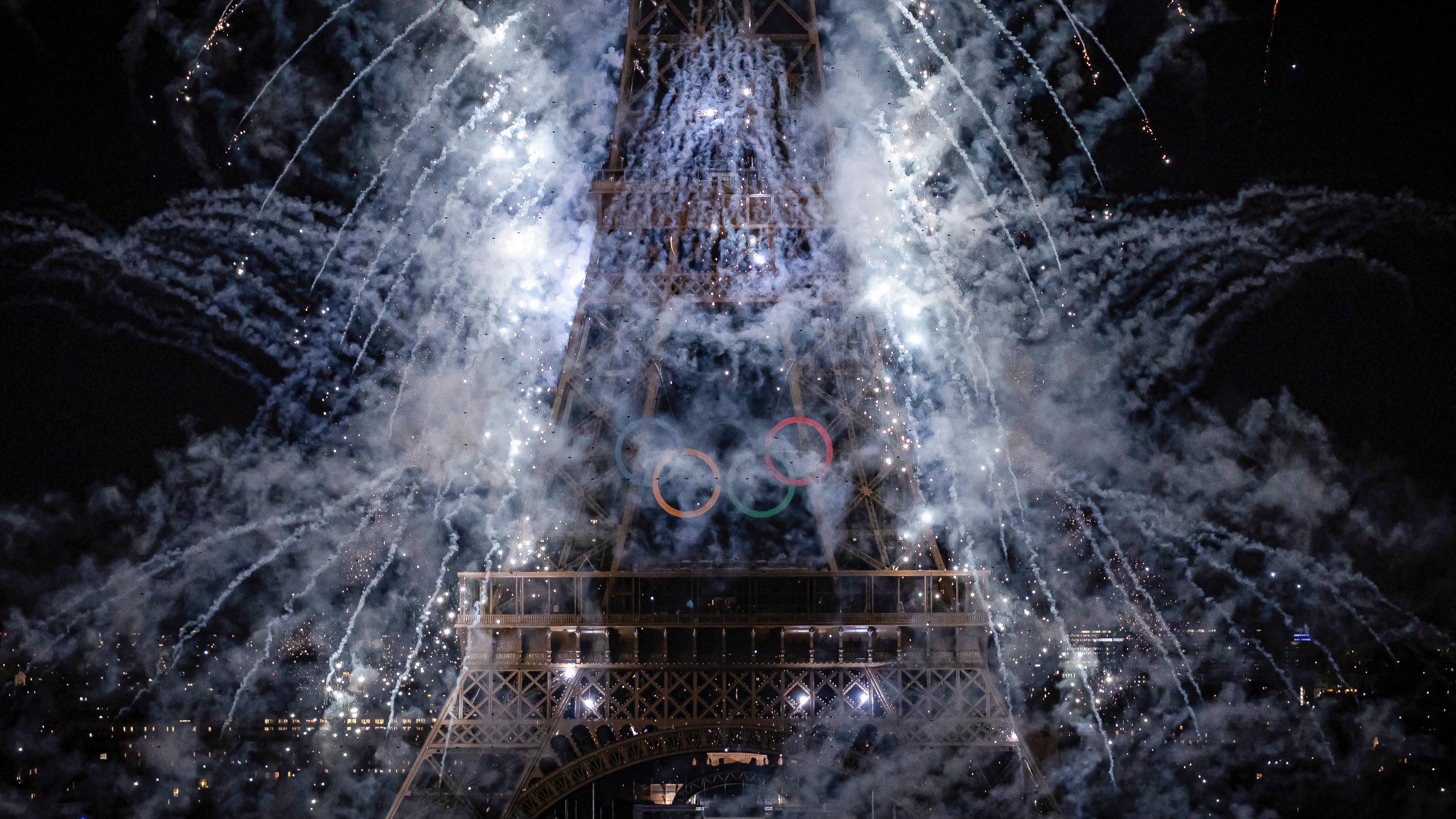 Feuerwerk in Frankreich: Nationalfeiertag und Olympia