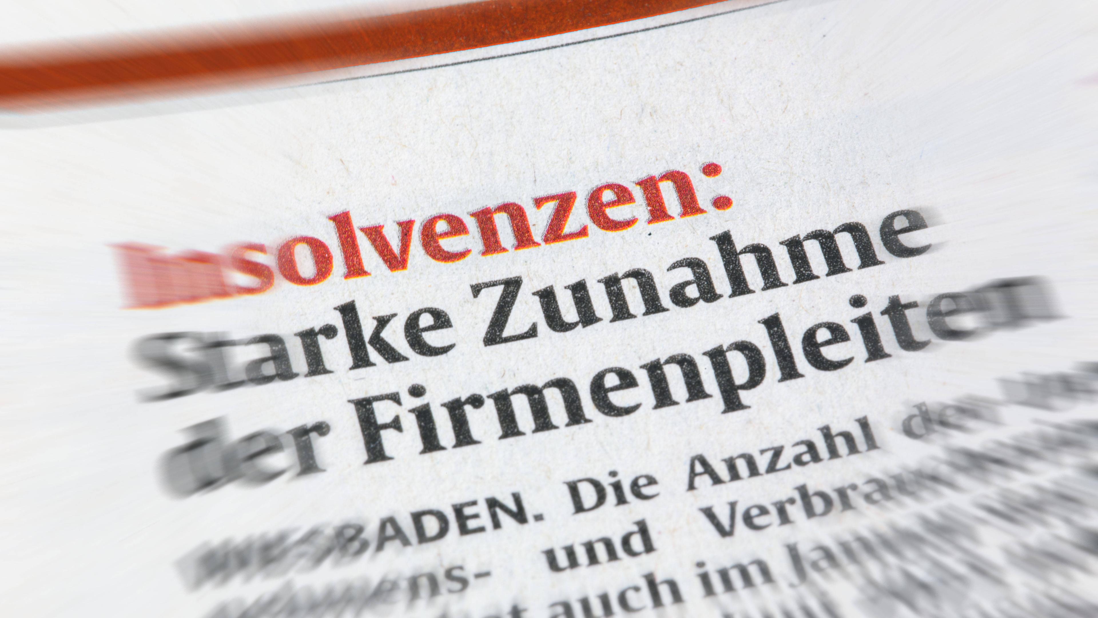 Insolvenzen: Wohl Mehr Firmen Betroffen Als Erwartet - ZDFheute