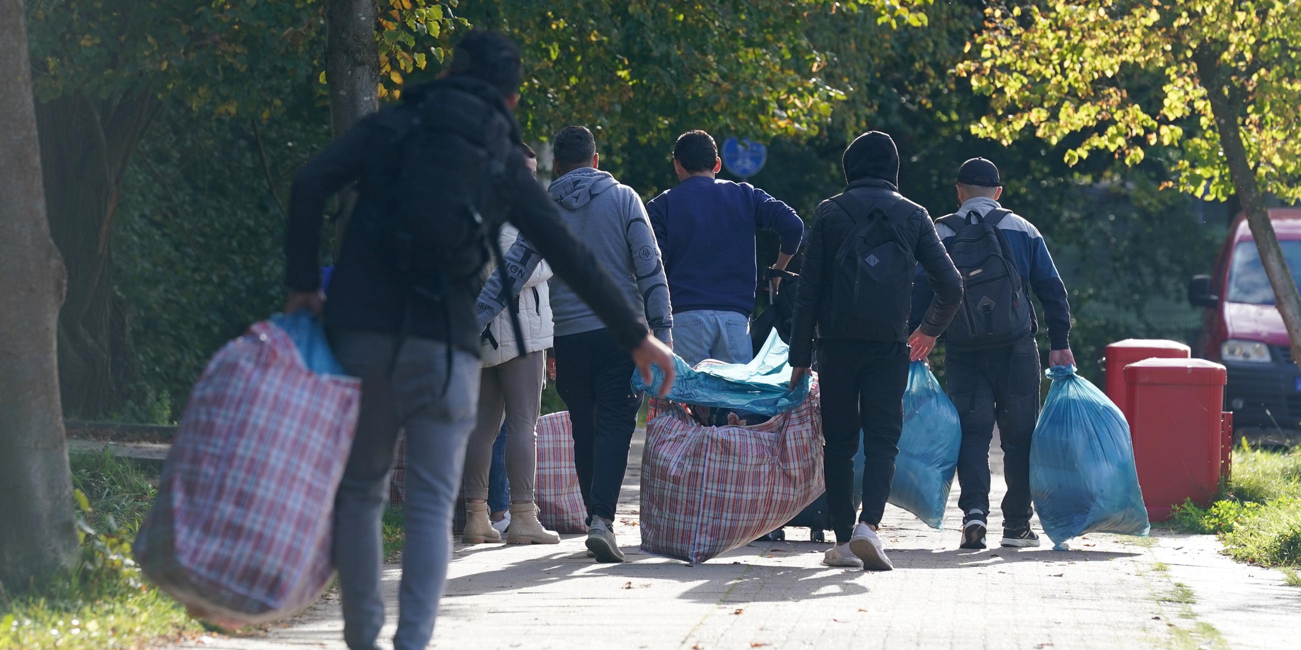 Flüchtlinge in Hamburg