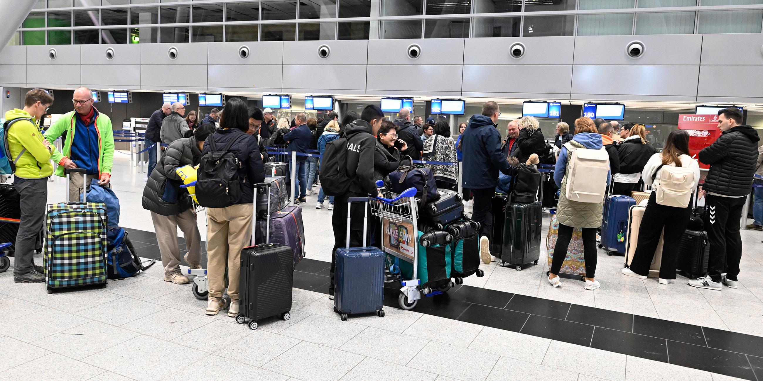 IT-Ausfall am Flughafen Düsseldorf