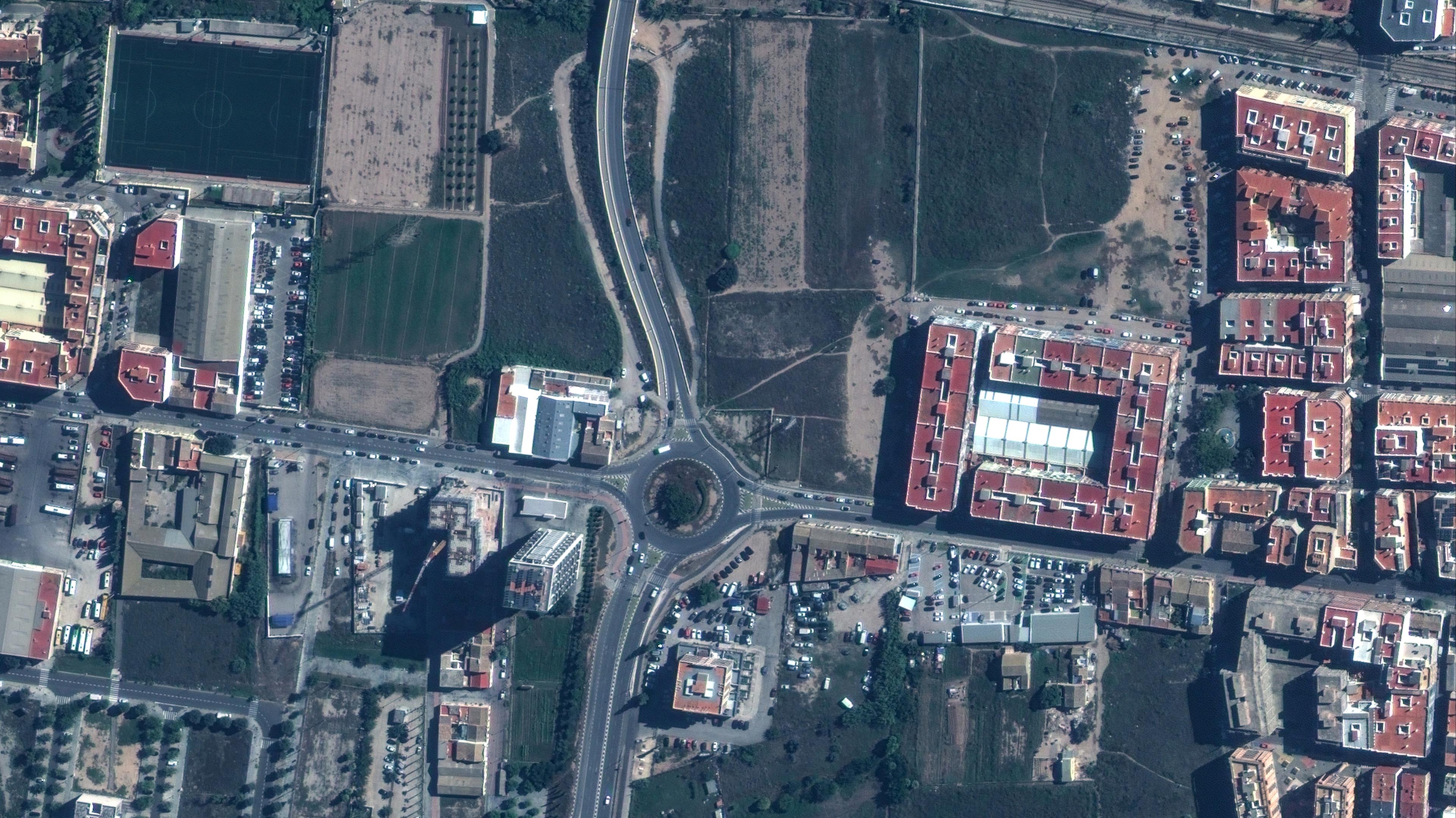 Satellitenbild von La Torre am 18. Oktober 2024