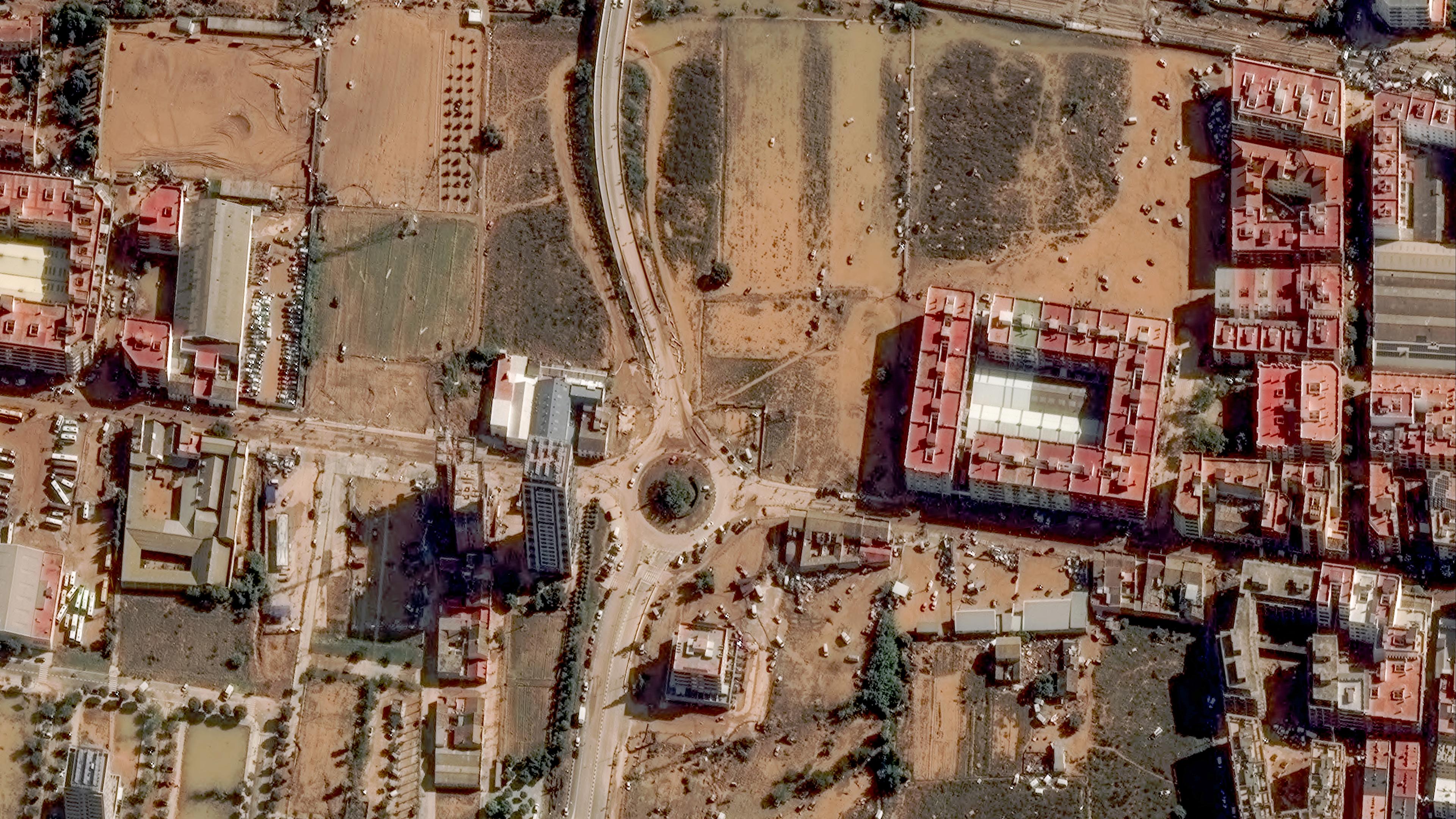 Satellitenbild von La Torre am 31. Oktober 2024