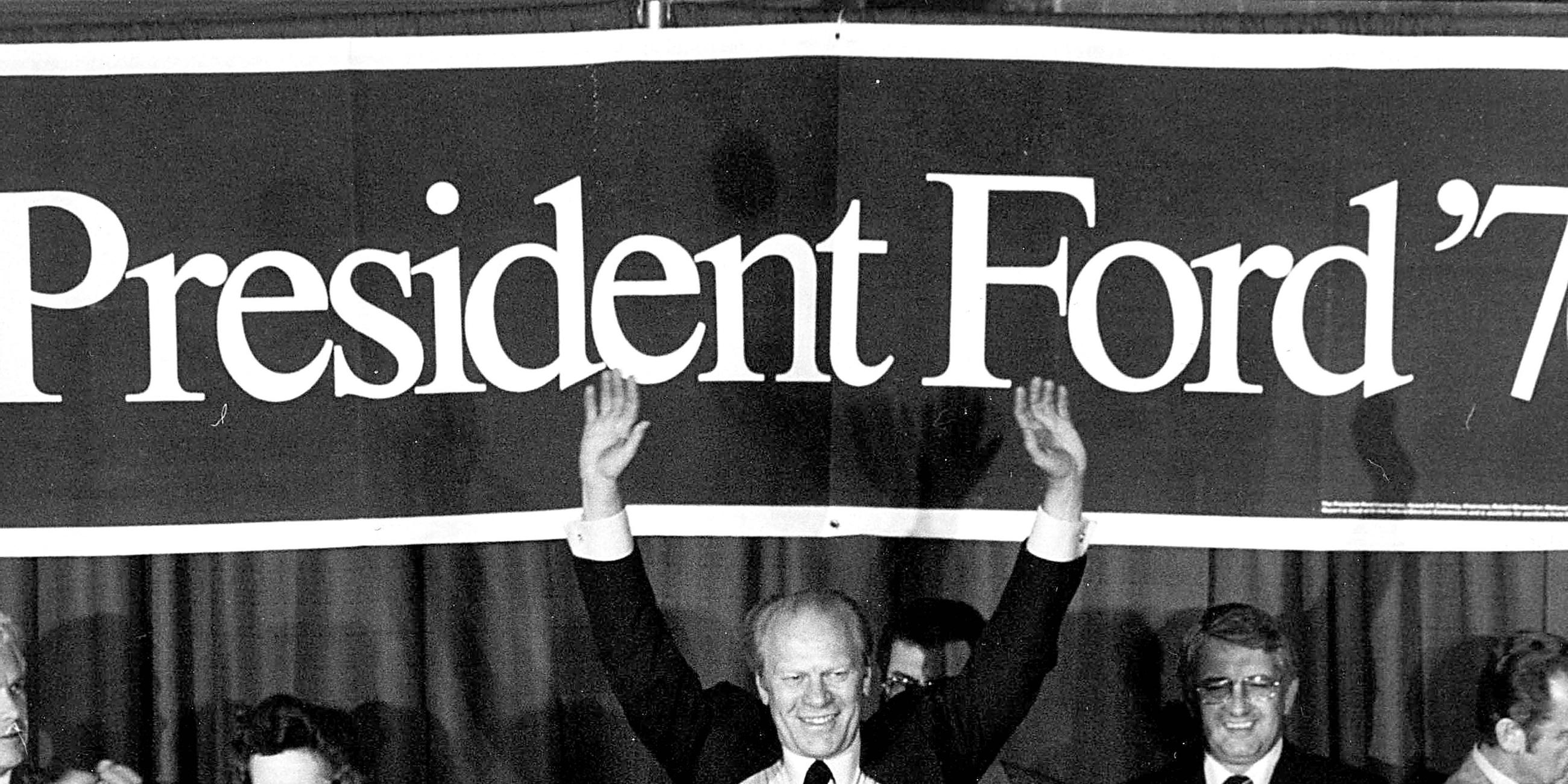 Amtseinführung von Gerald Ford 1974