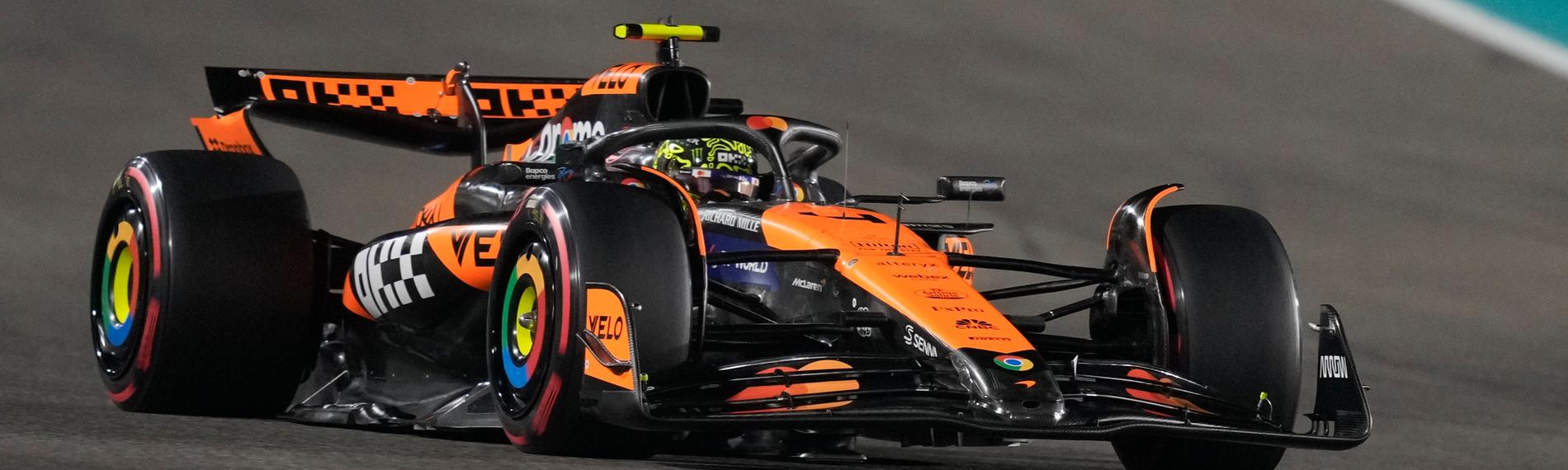 Formel 1: Lando Norris in Abu Dhabi.