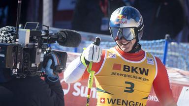 Super-G: Von Allmen sticht Weltelite aus