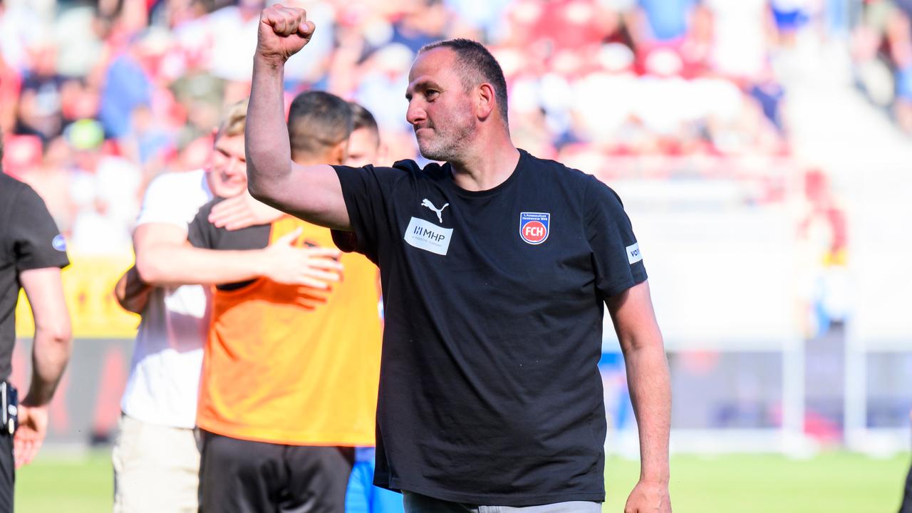 Heidenheim-Coach Frank Schmidt Im Sportstudio - ZDFheute