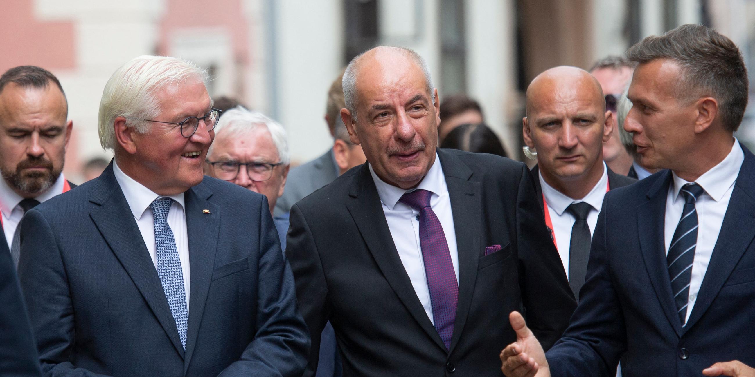 Bundespräsident Frank-Walter Steinmeier in Ungarn