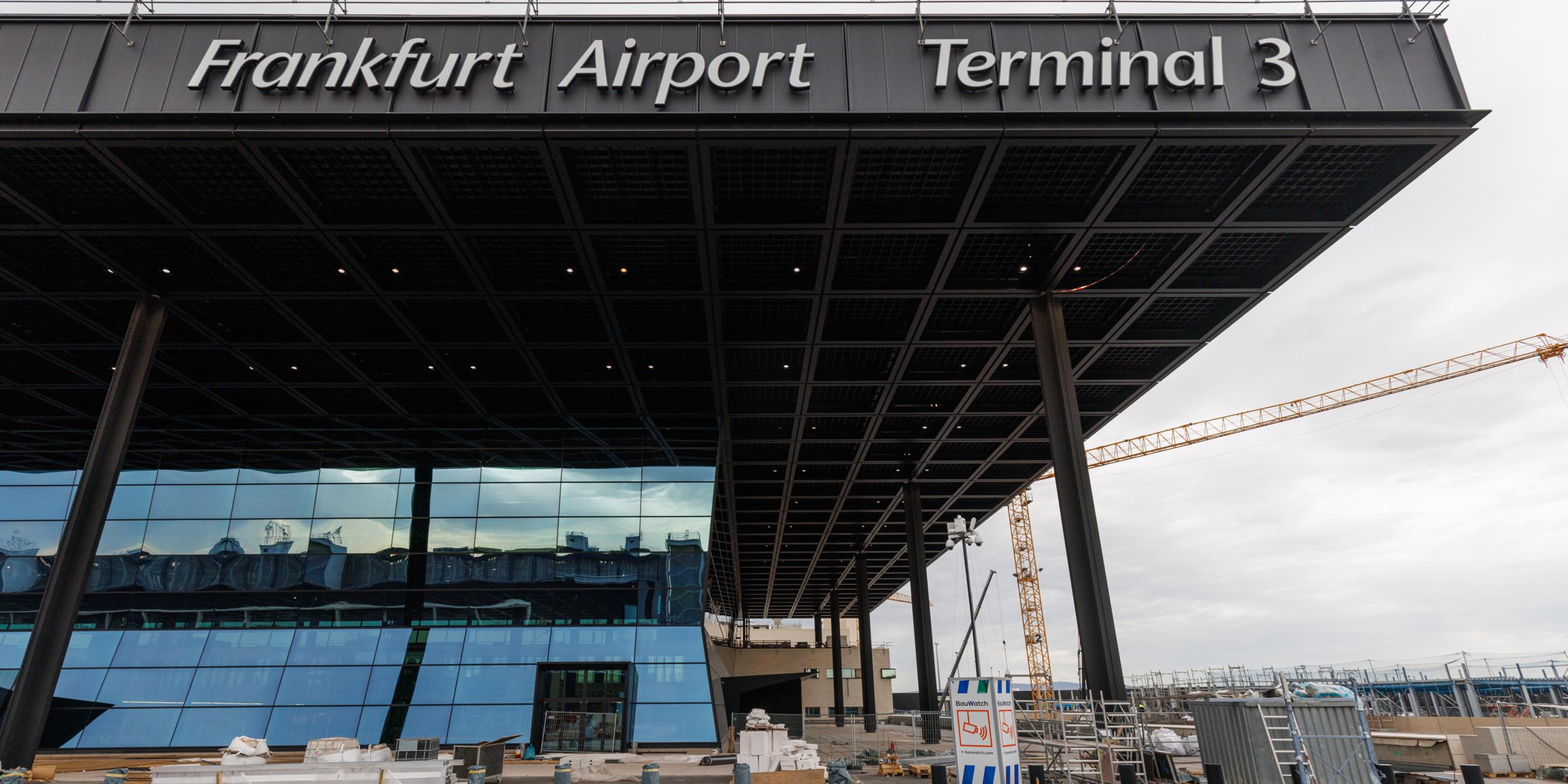 Baustelle Terminal 3 Frankfurter Flughafen