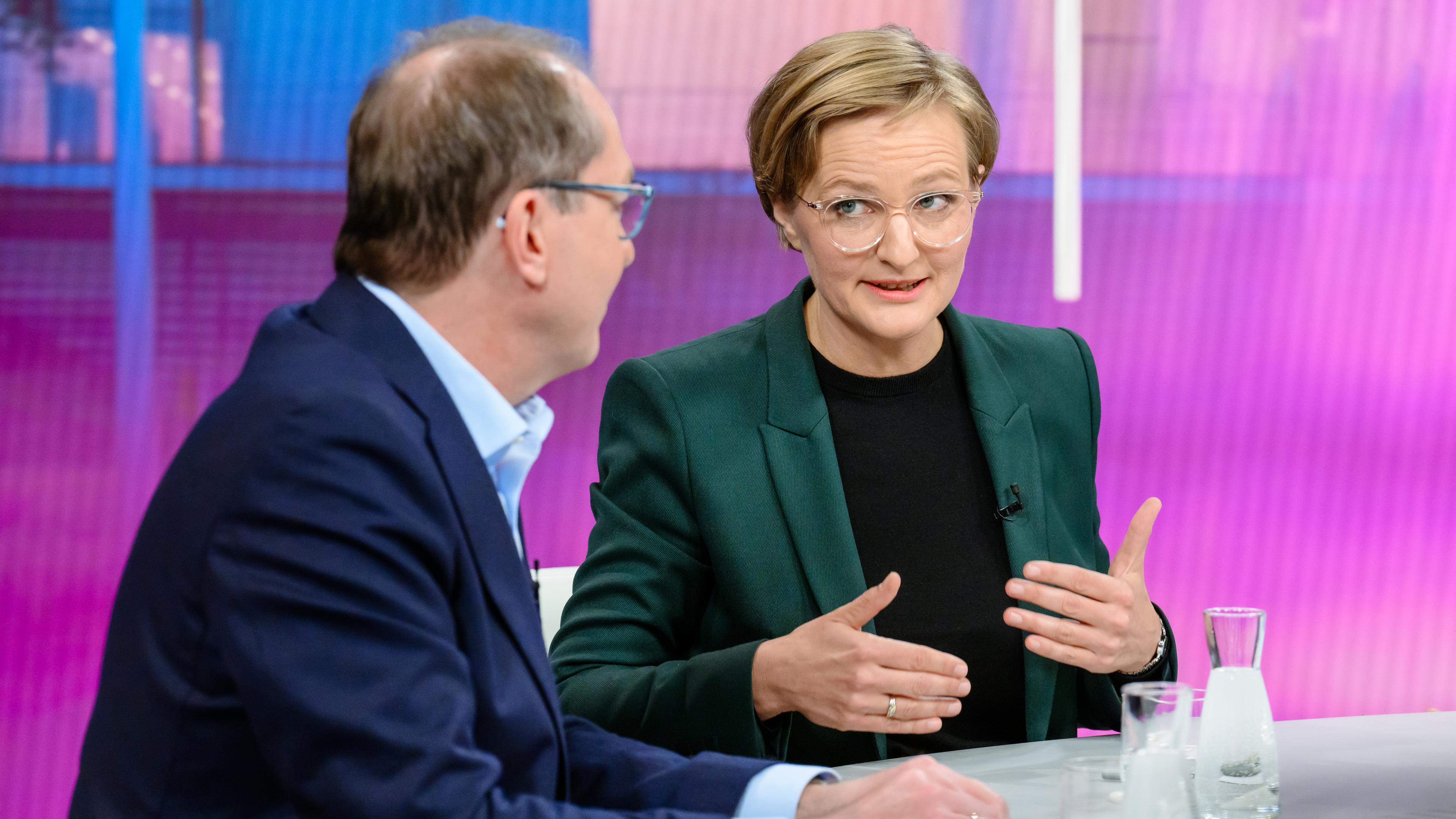 Franziska Brantner bei "maybrit illner"